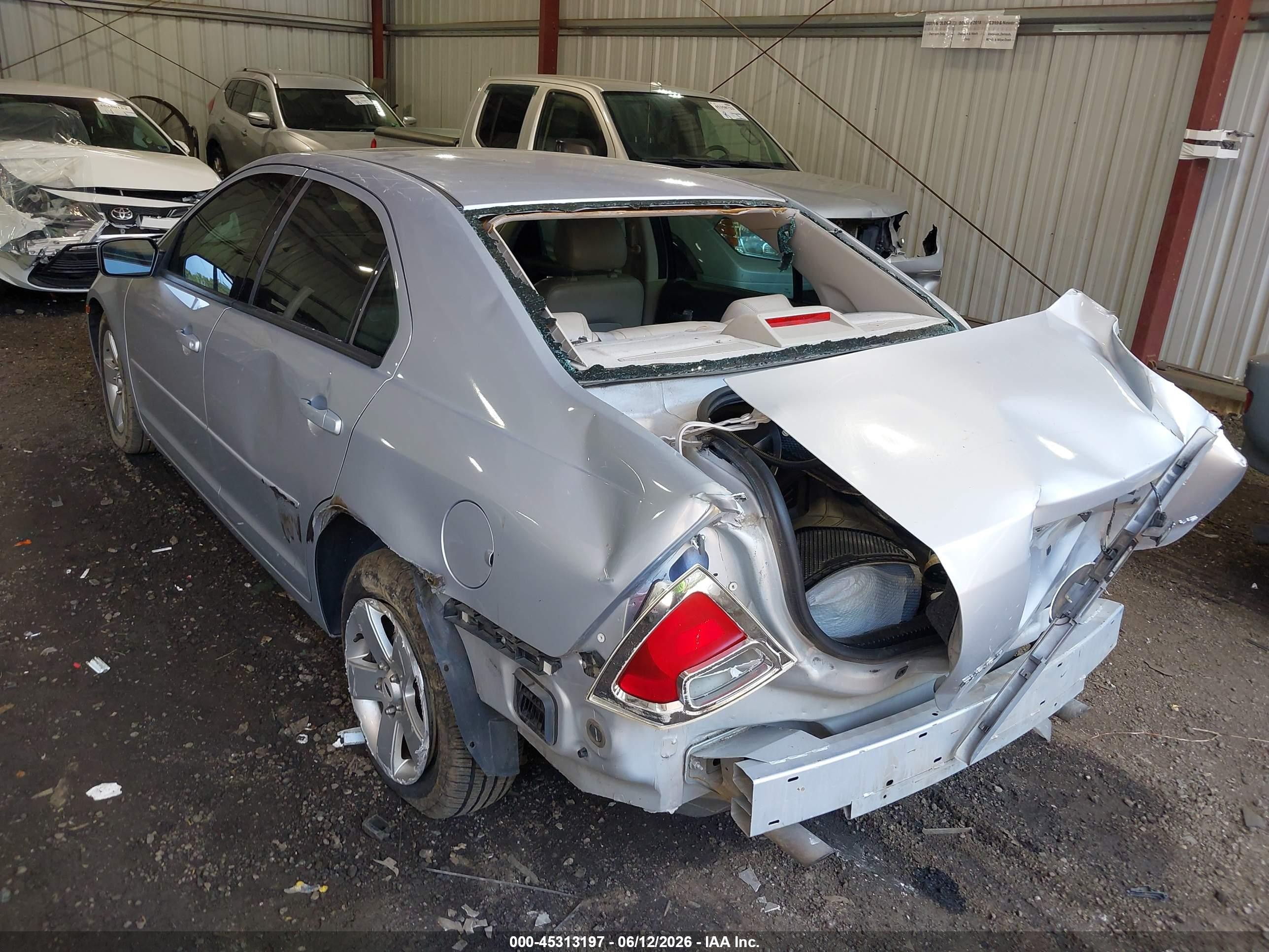 2006 Ford Fusion Se Gray vin: 3FAHP07136R246570