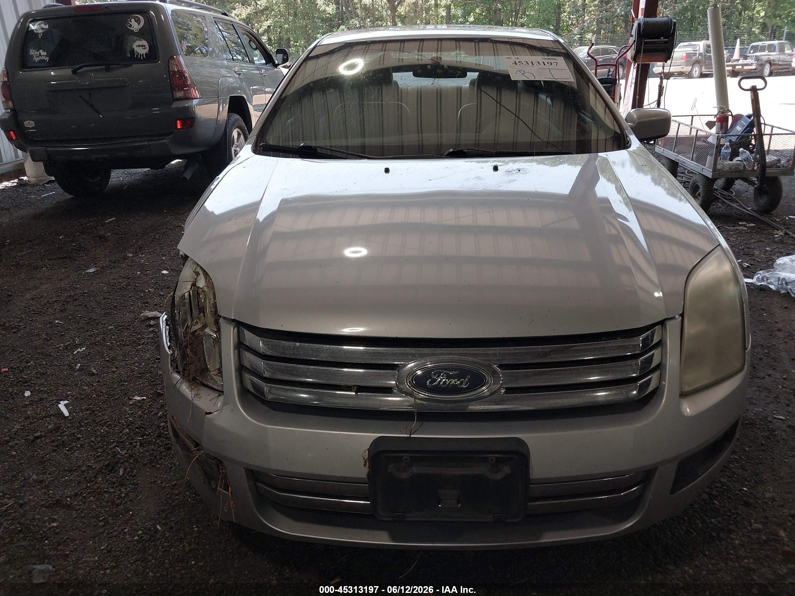 2006 Ford Fusion Se Gray vin: 3FAHP07136R246570