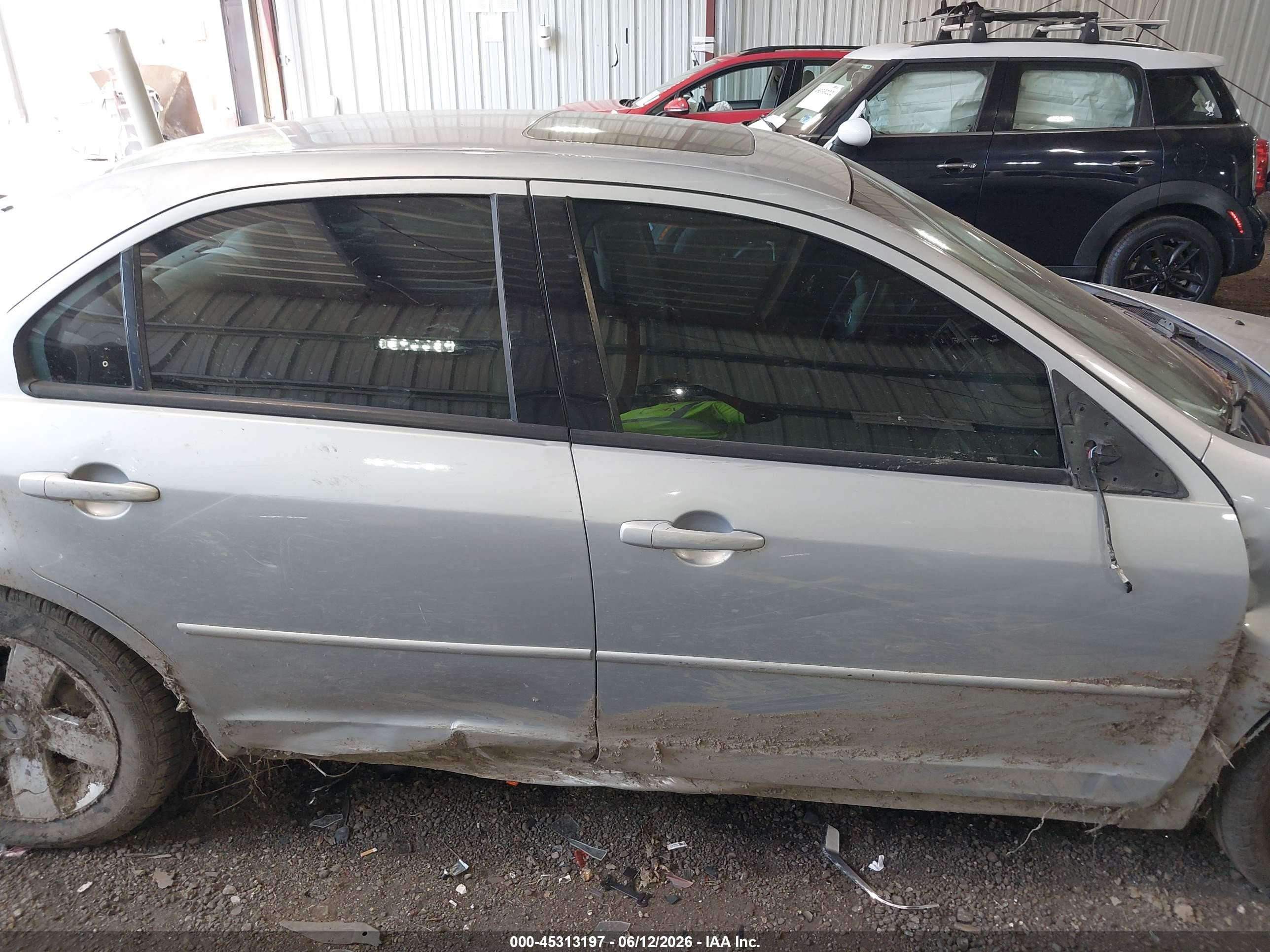 2006 Ford Fusion Se Gray vin: 3FAHP07136R246570