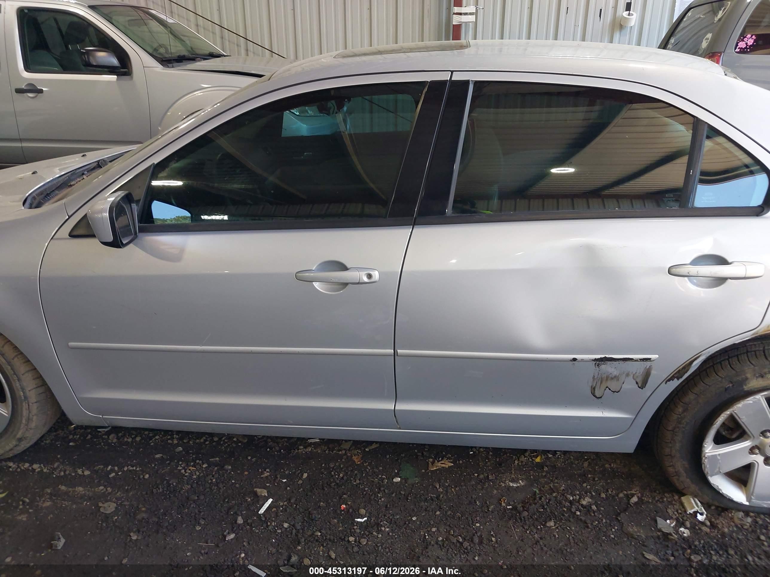 2006 Ford Fusion Se Gray vin: 3FAHP07136R246570