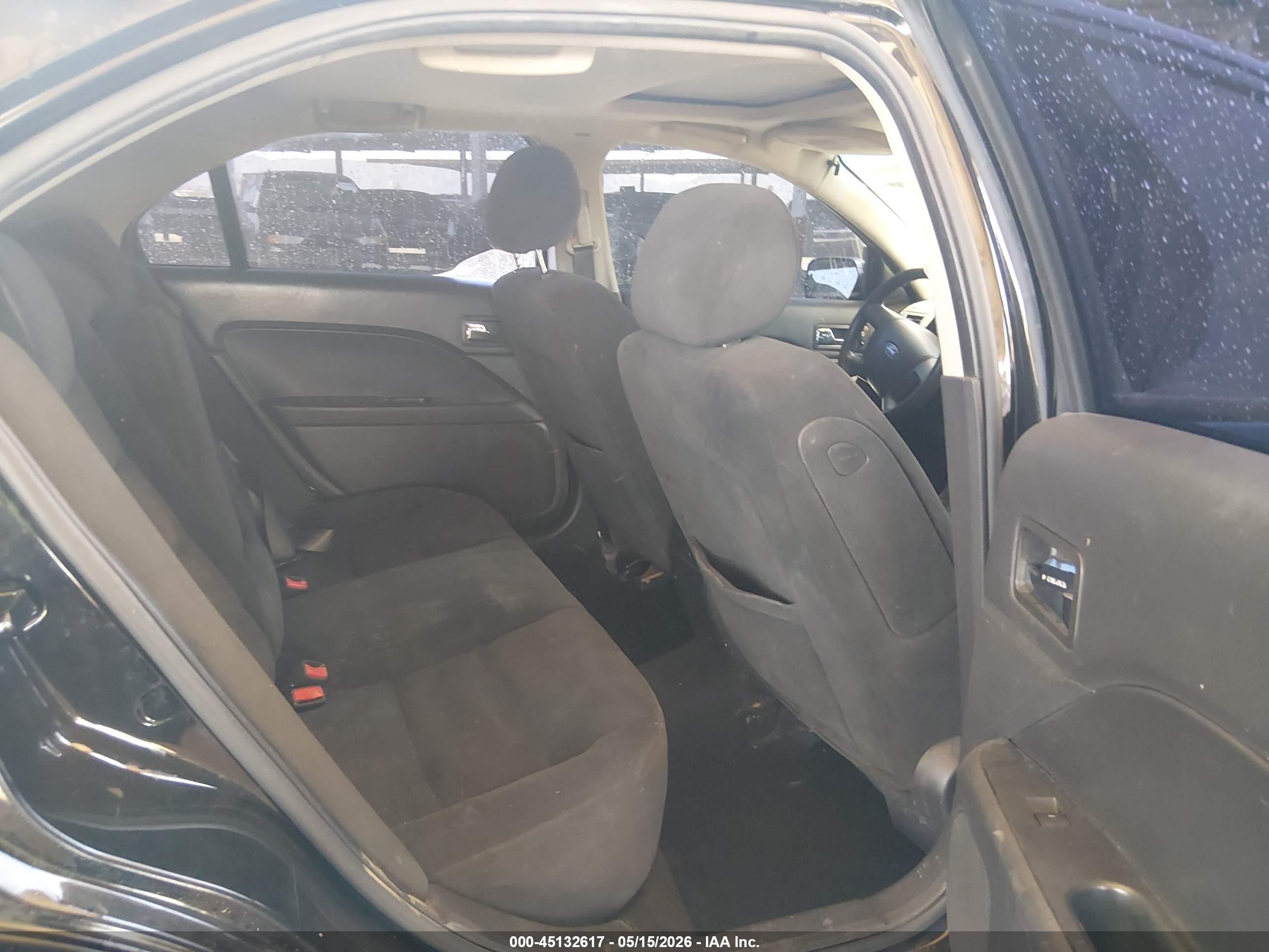 2007 Ford Fusion Se Black vin: 3FAHP07137R113177