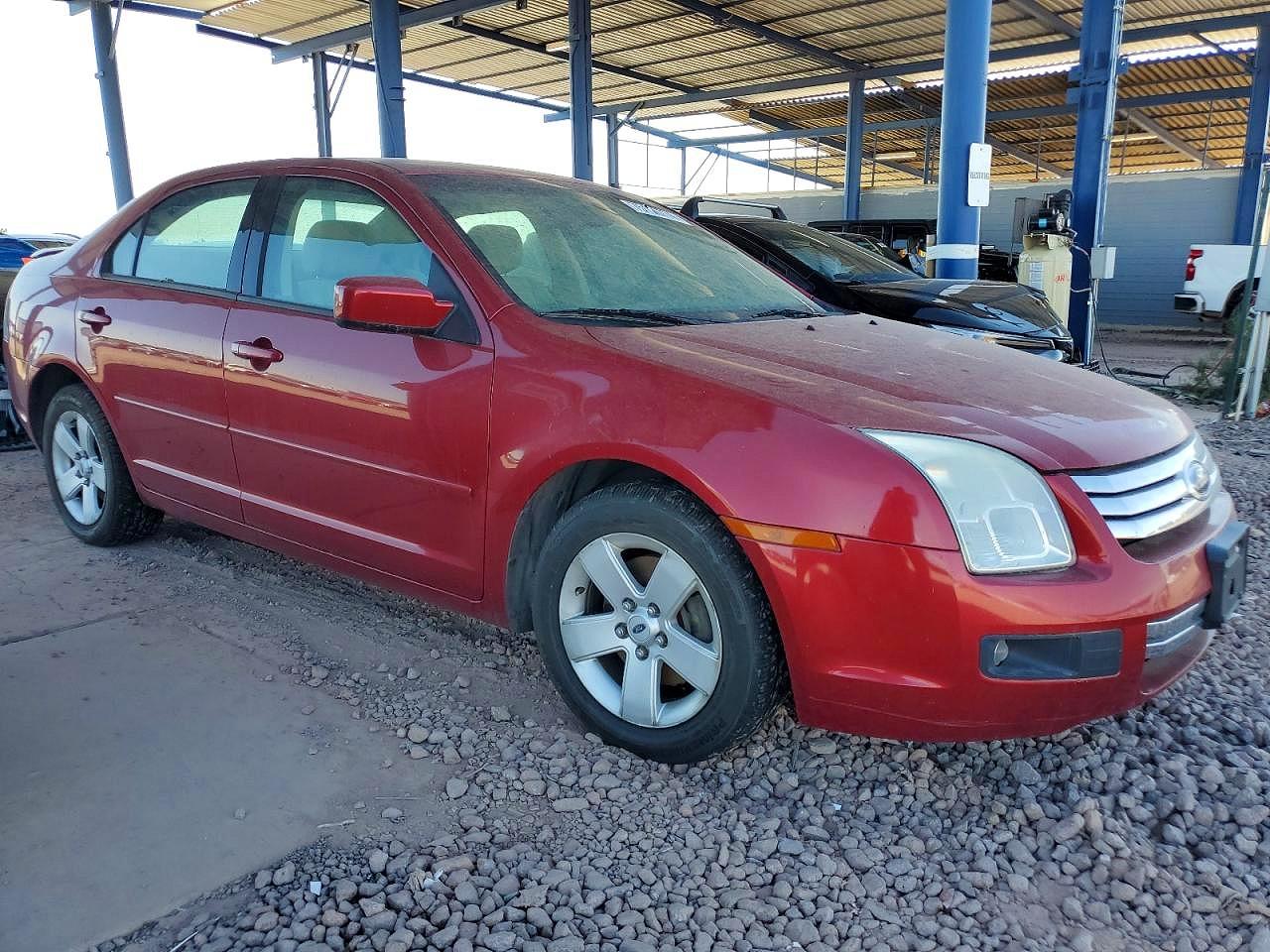 2007 Ford Fusion Se Red vin: 3FAHP07137R166431