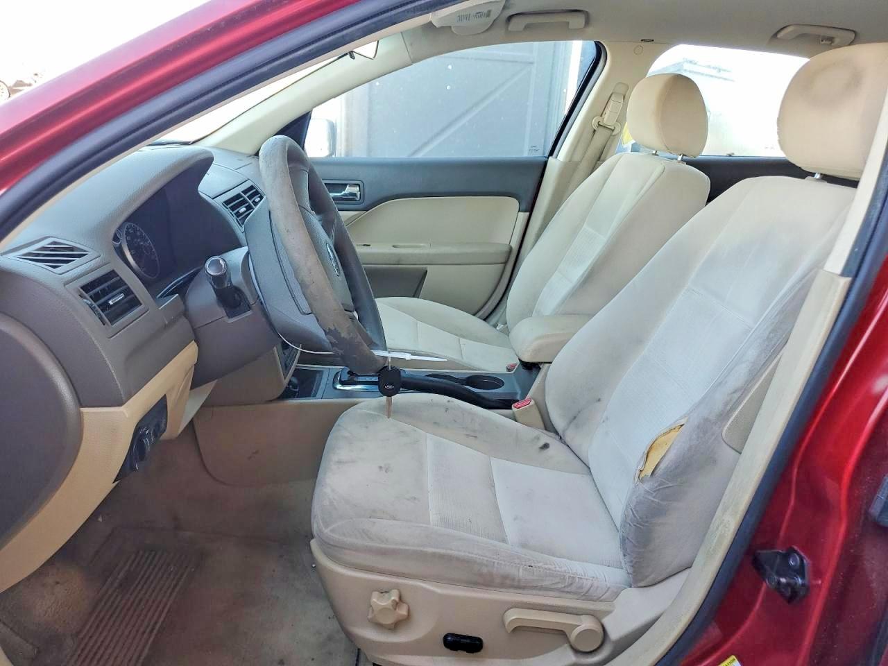 2007 Ford Fusion Se Red vin: 3FAHP07137R166431