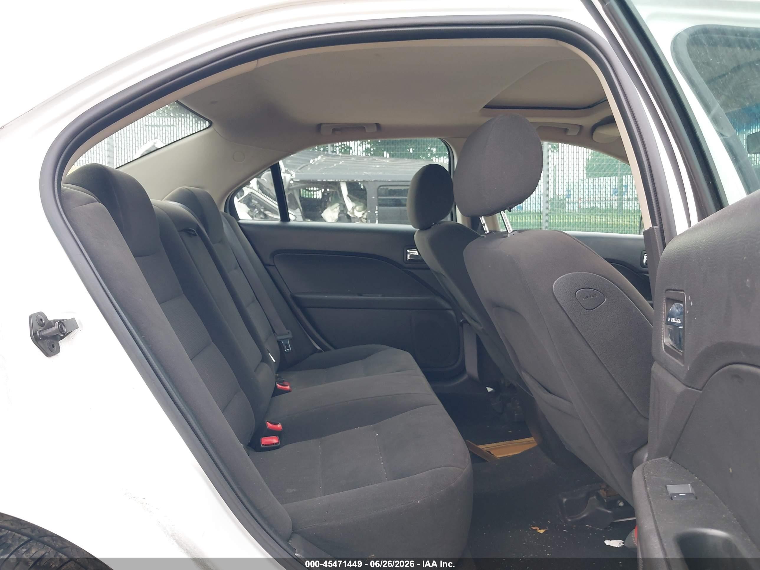 2007 Ford Fusion Se White vin: 3FAHP07137R226840