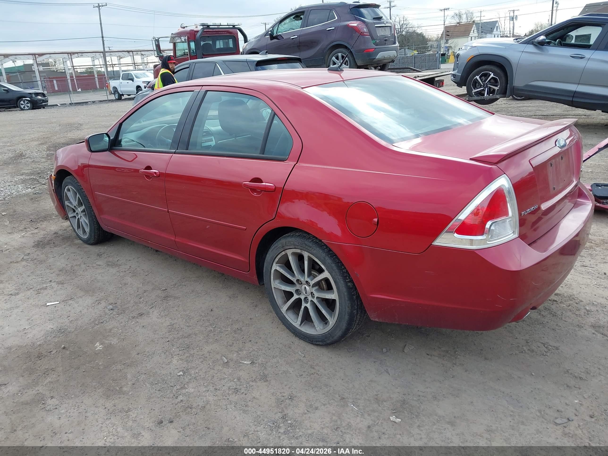 2009 Ford Fusion Se Red vin: 3FAHP07139R163192