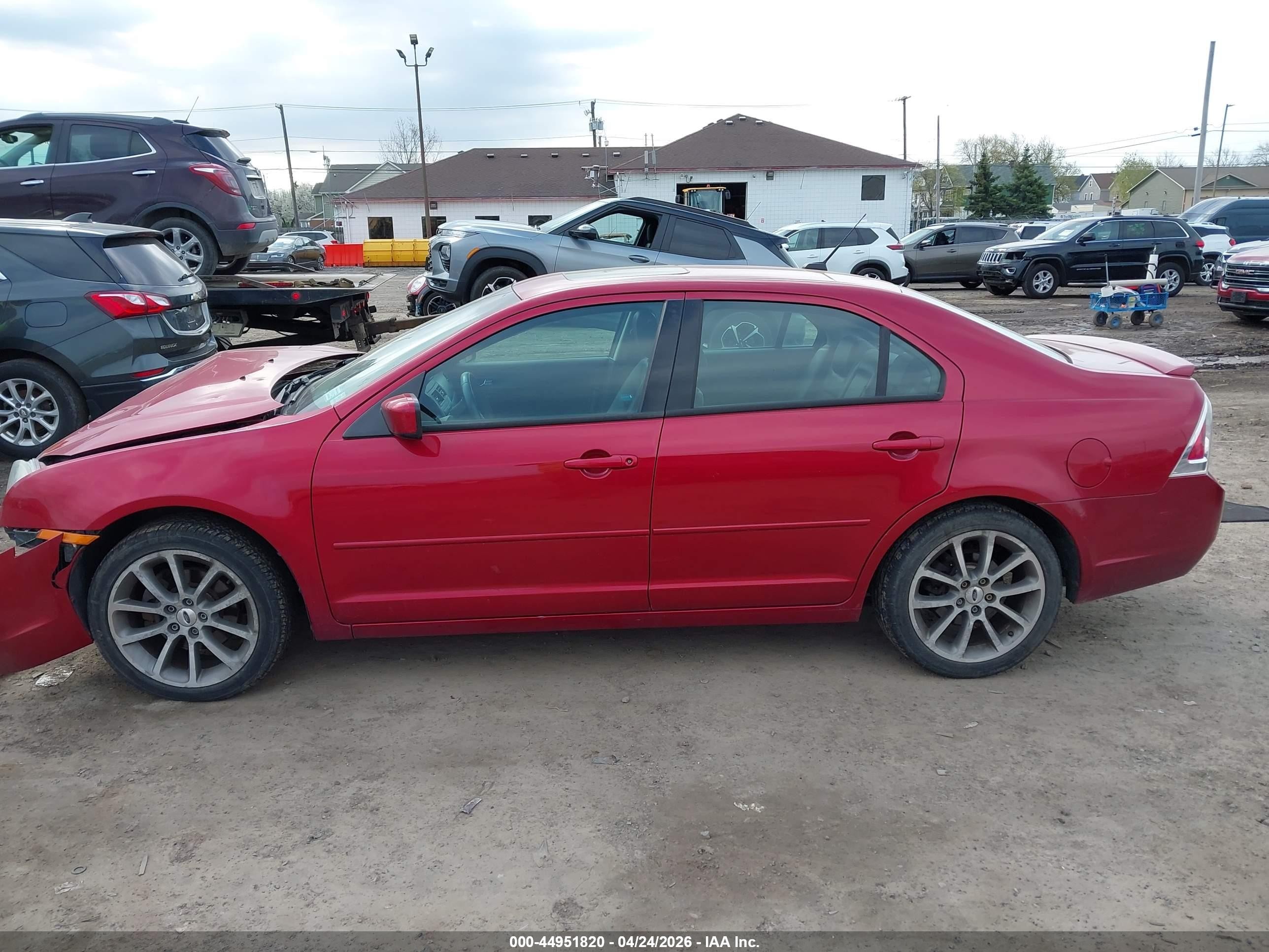 2009 Ford Fusion Se Red vin: 3FAHP07139R163192