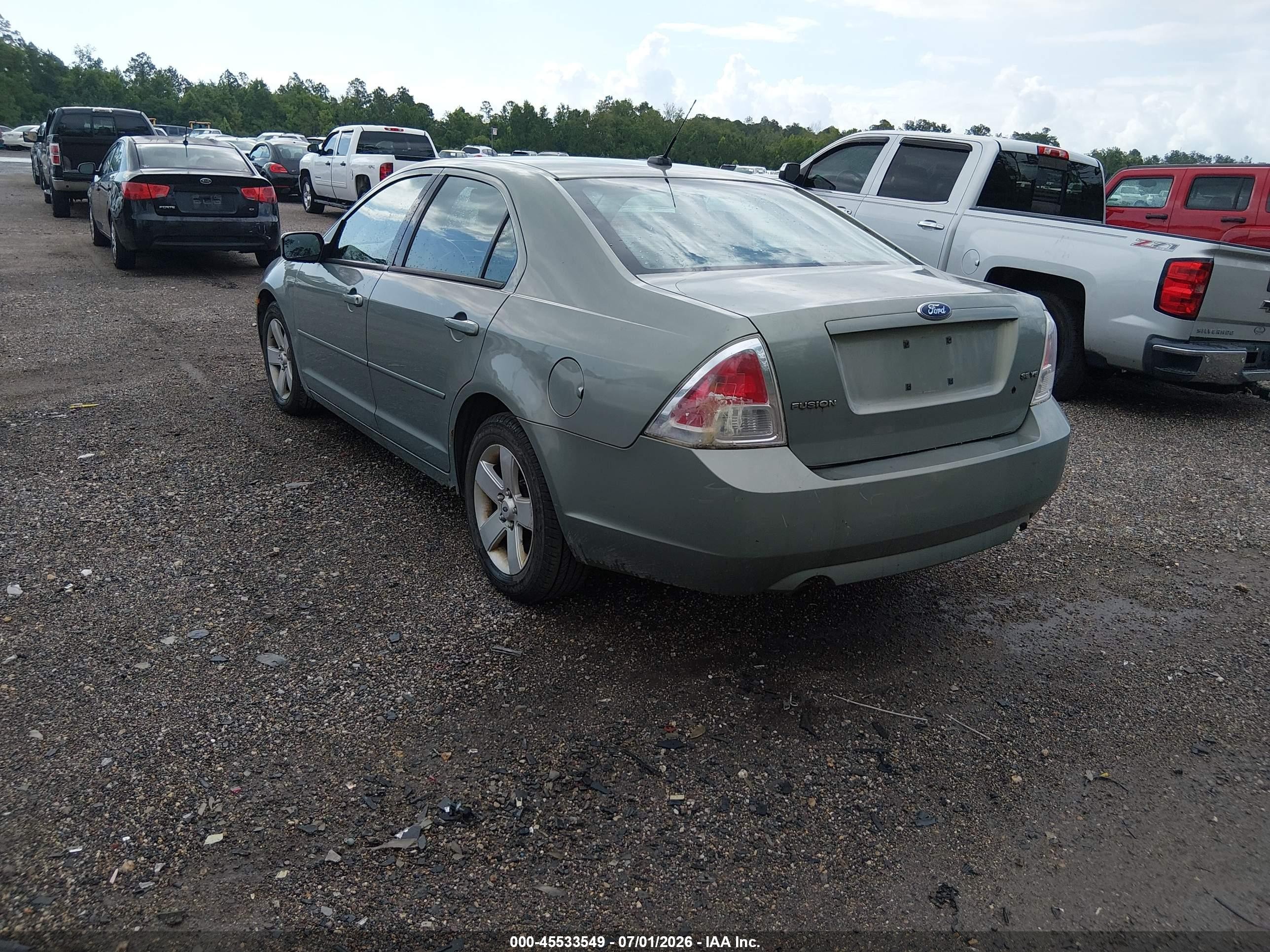 2009 Ford Fusion Se Green vin: 3FAHP07139R193213