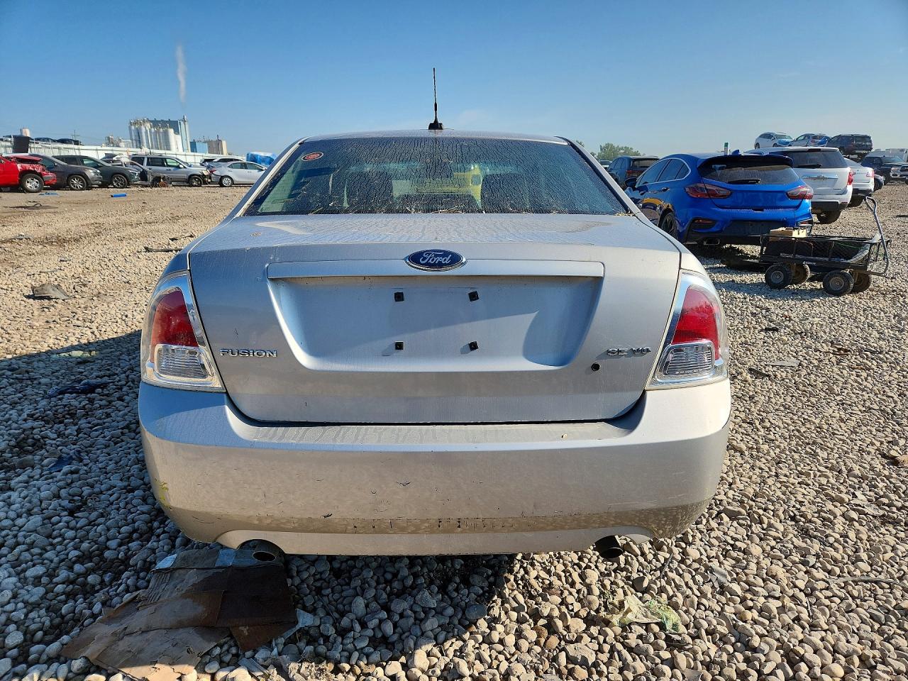 2007 Ford Fusion Se Silver vin: 3FAHP07147R181634