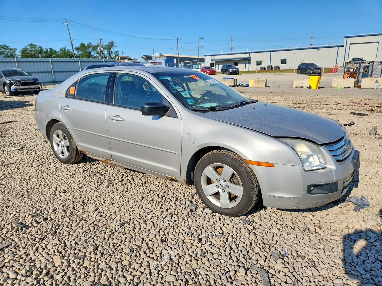 2007 Ford Fusion Se Silver vin: 3FAHP07147R181634
