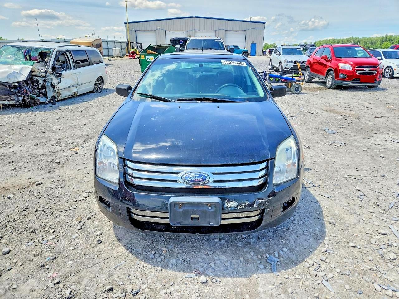 2008 Ford Fusion Se Black vin: 3FAHP07148R114338