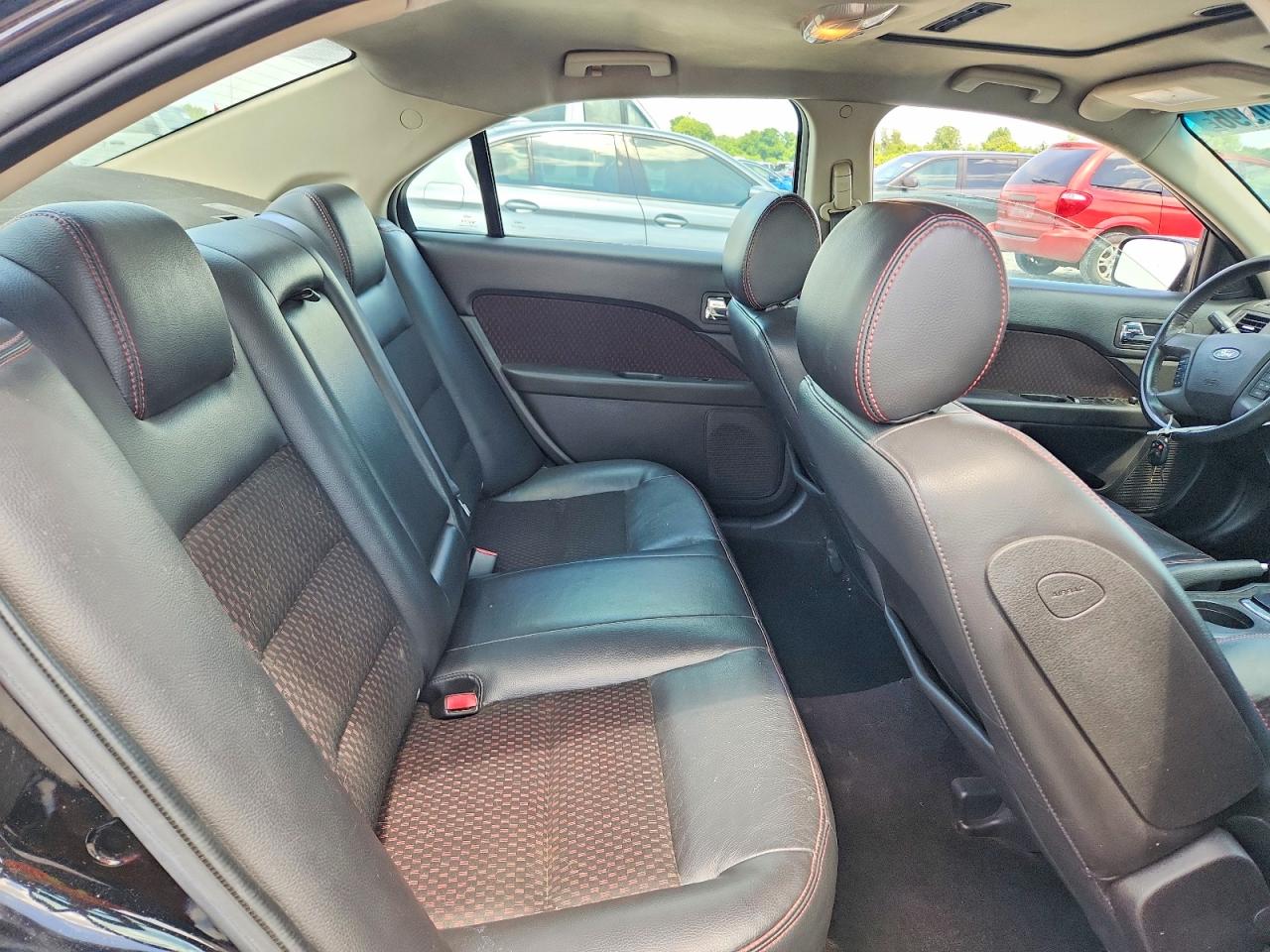 2008 Ford Fusion Se Black vin: 3FAHP07148R114338