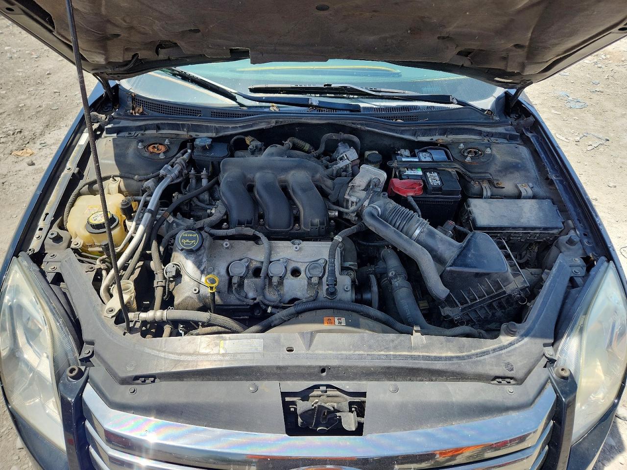 2008 Ford Fusion Se Black vin: 3FAHP07148R114338