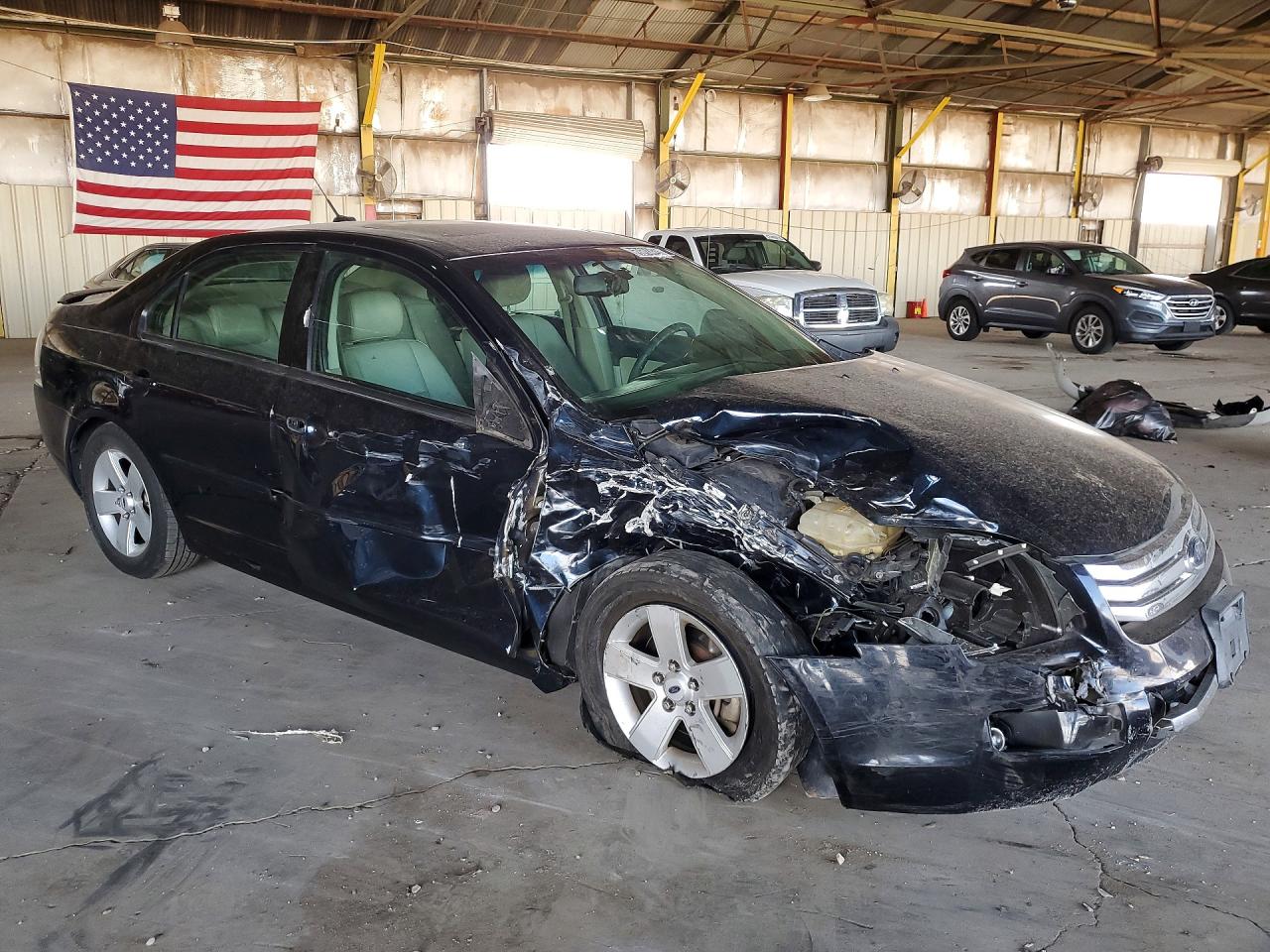 2008 Ford Fusion Se Blue vin: 3FAHP07148R211989