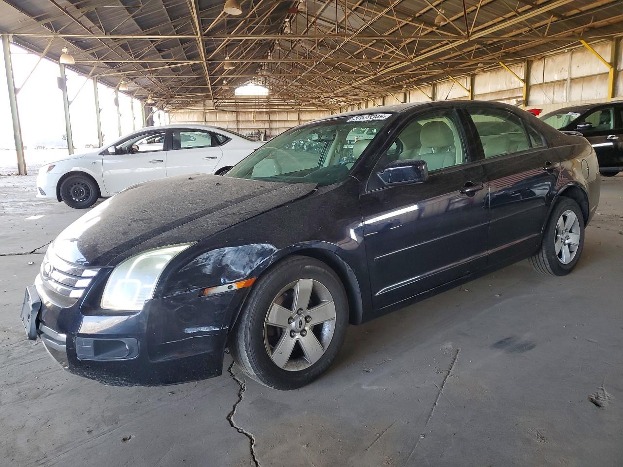 2008 Ford Fusion Se Blue vin: 3FAHP07148R211989