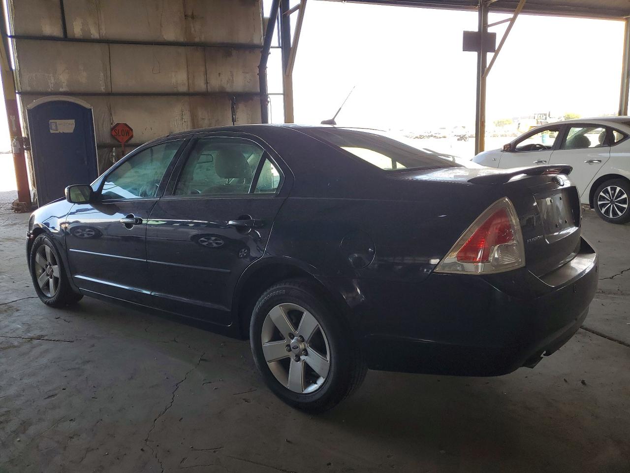 2008 Ford Fusion Se Blue vin: 3FAHP07148R211989