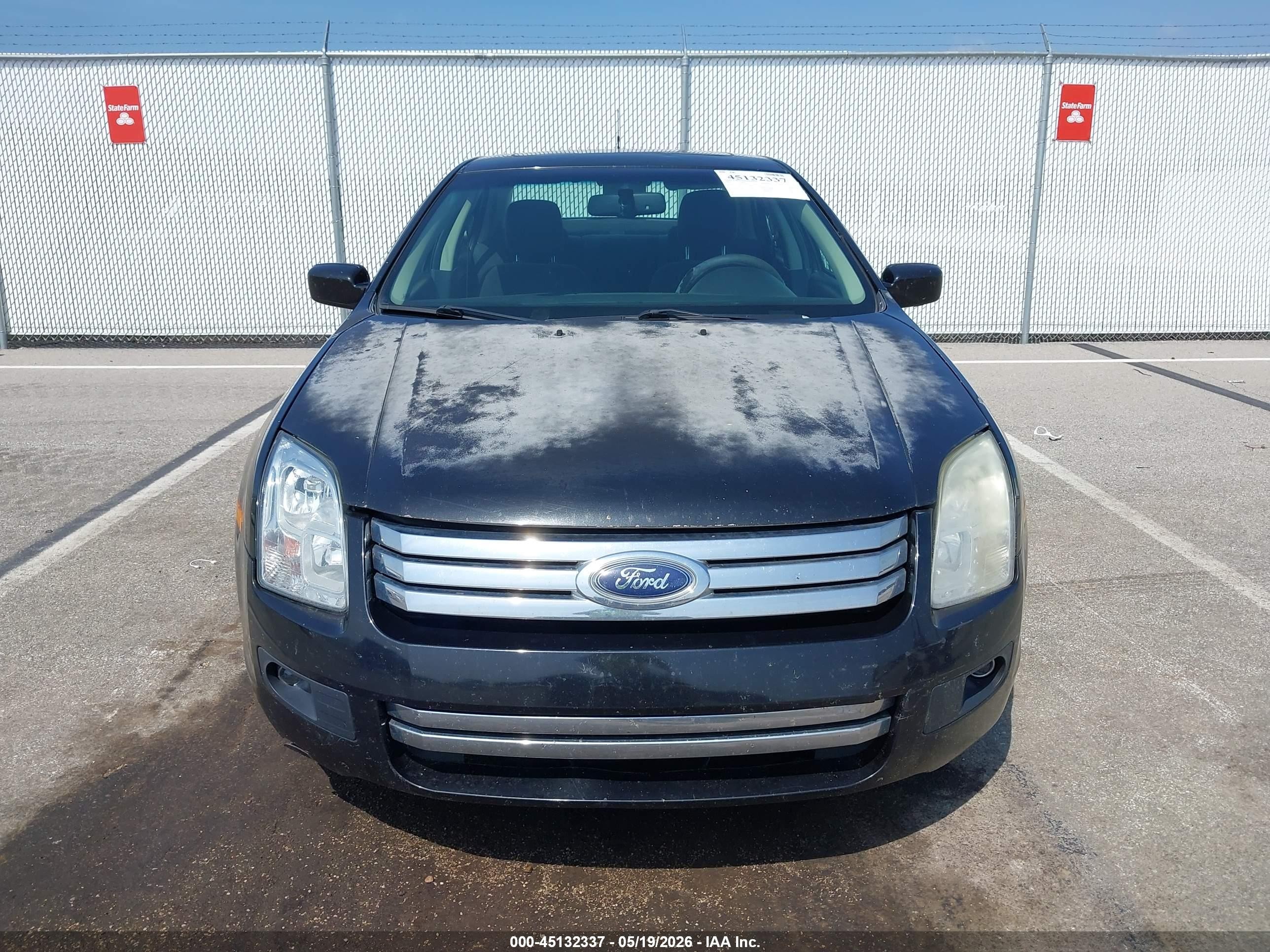 2009 Ford Fusion Se Black vin: 3FAHP07149R153903