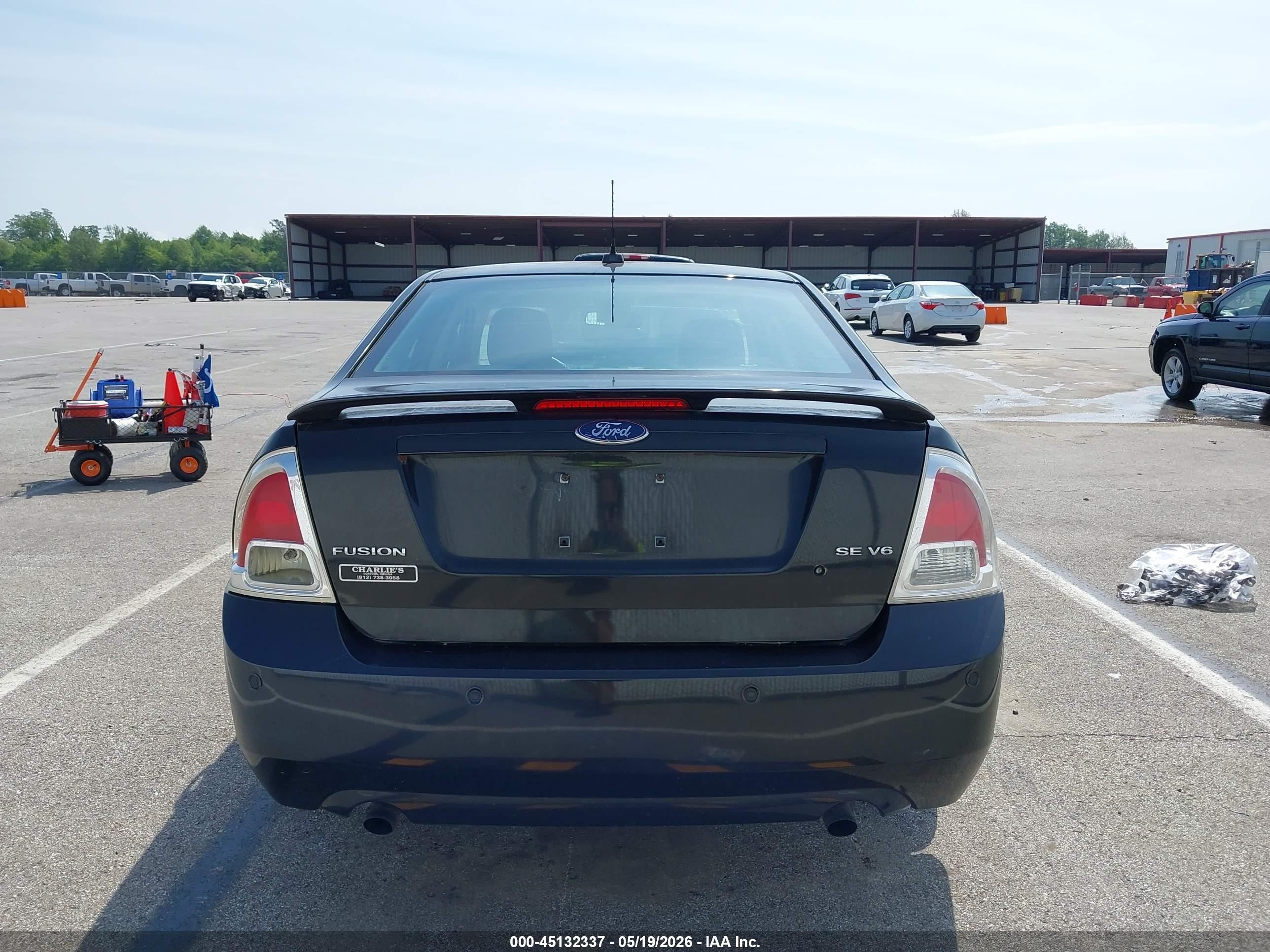 2009 Ford Fusion Se Black vin: 3FAHP07149R153903