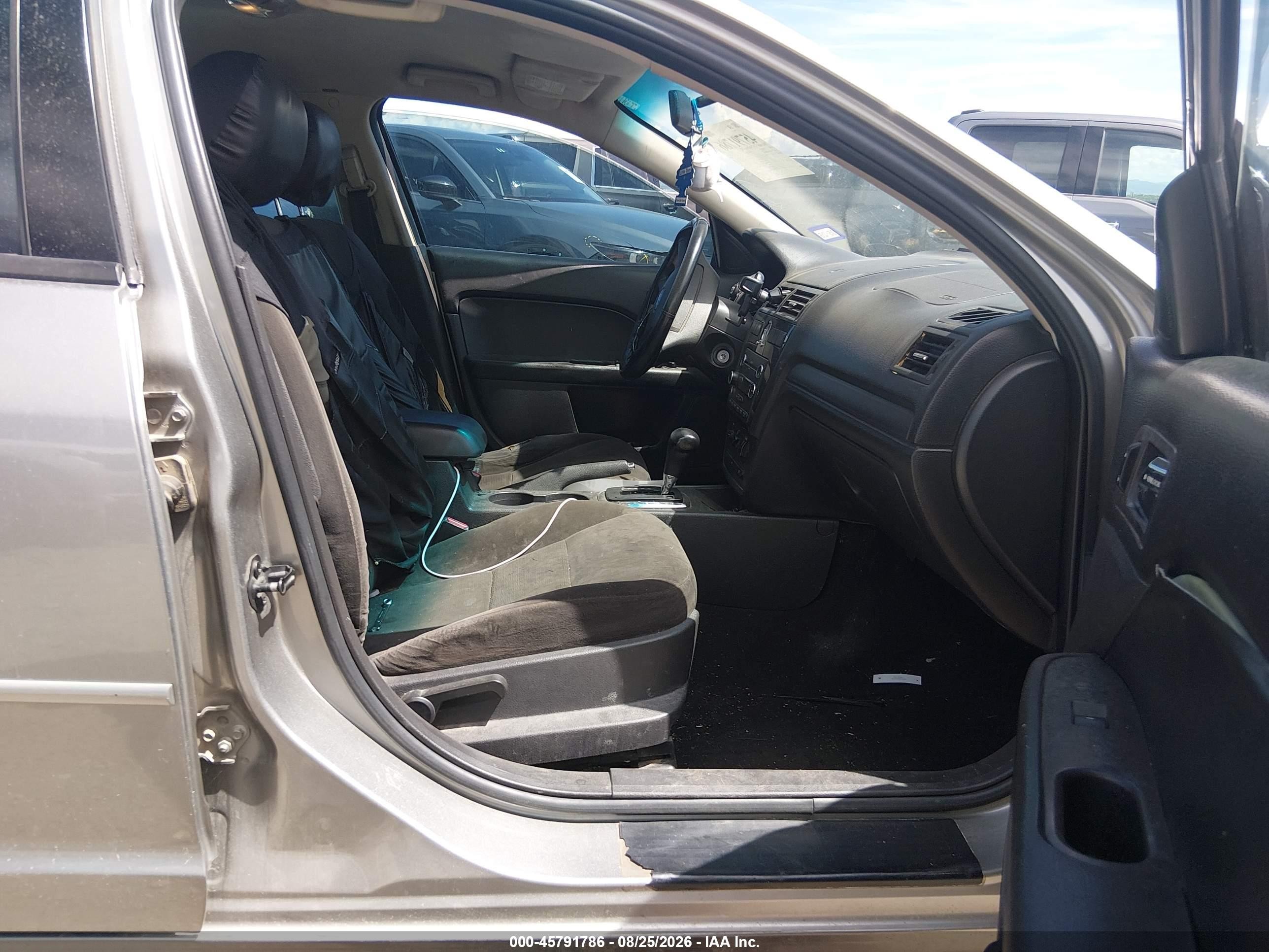 2008 Ford Fusion Se Gray vin: 3FAHP07158R208258