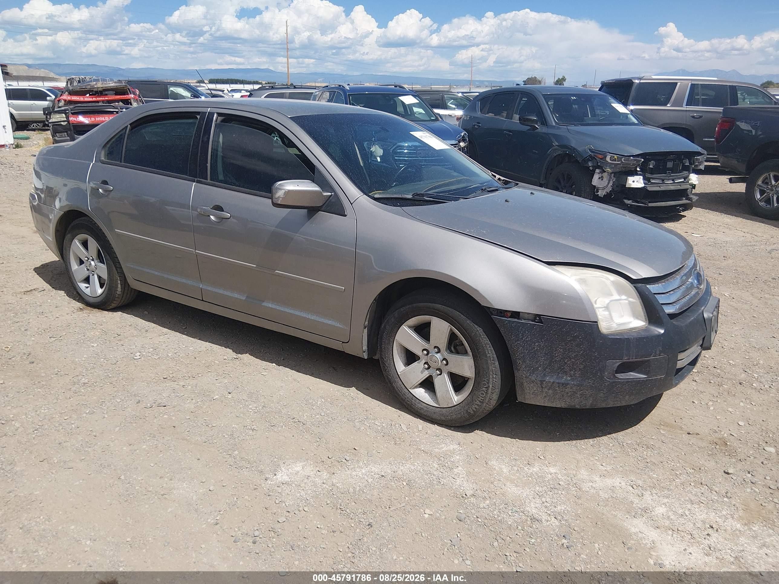 2008 Ford Fusion Se Серый vin: 3FAHP07158R208258