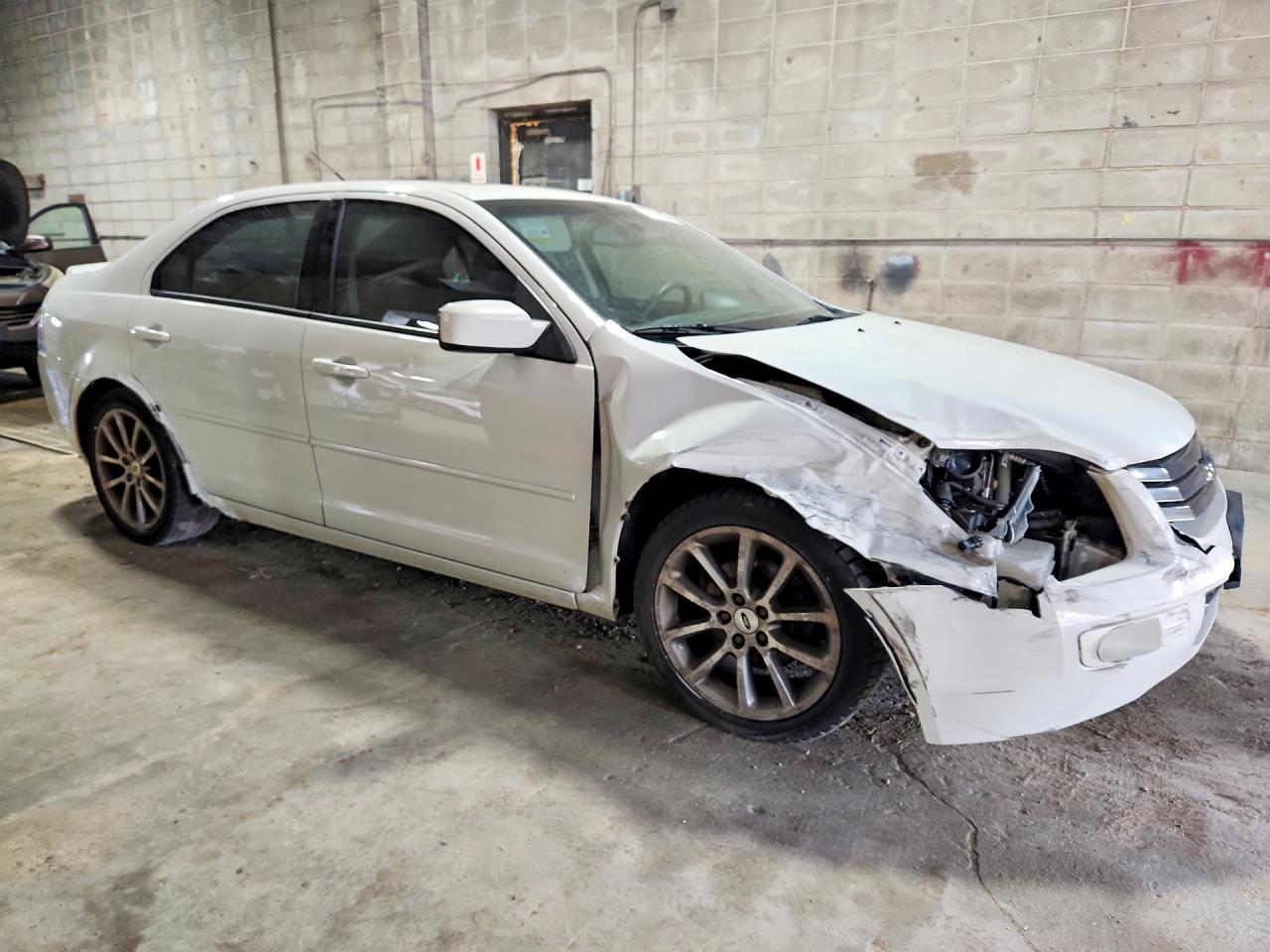 2009 Ford Fusion Se White vin: 3FAHP07159R145471