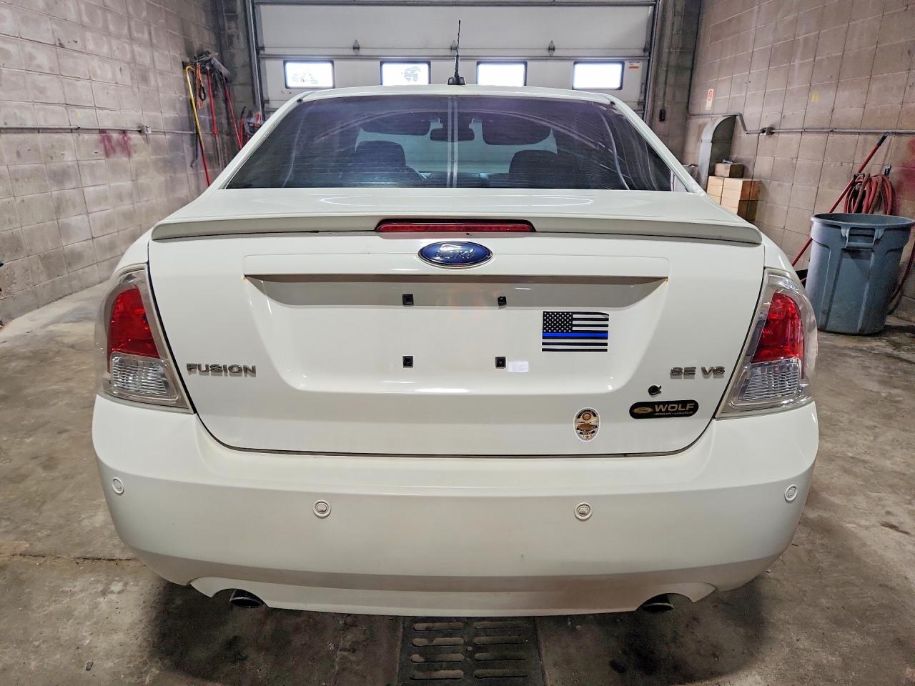 2009 Ford Fusion Se White vin: 3FAHP07159R145471