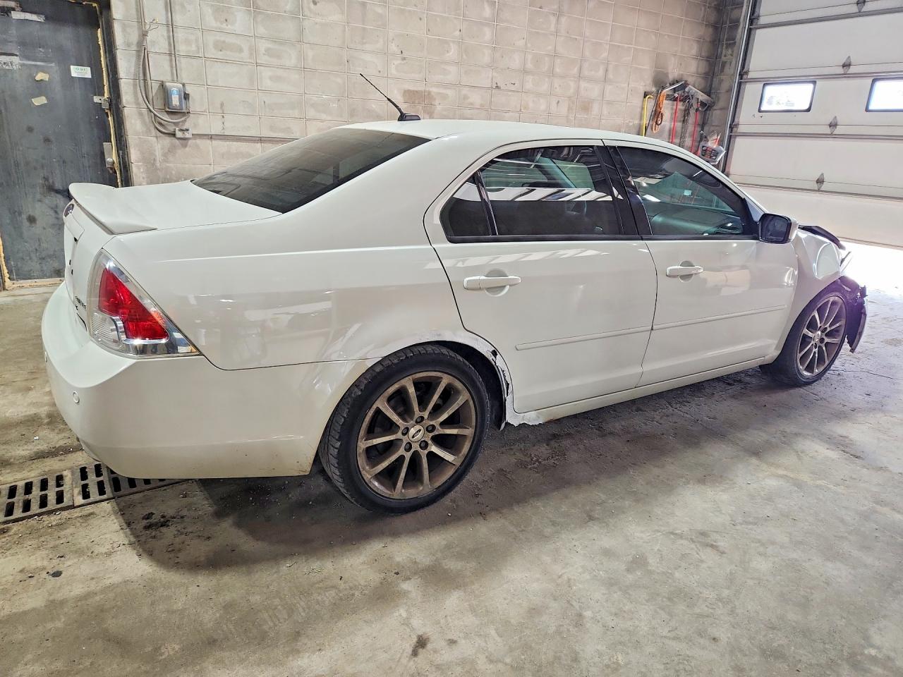 2009 Ford Fusion Se White vin: 3FAHP07159R145471