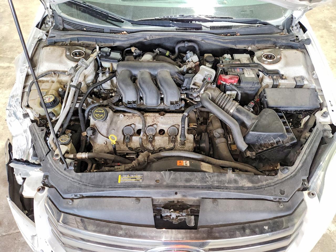 2009 Ford Fusion Se White vin: 3FAHP07159R145471