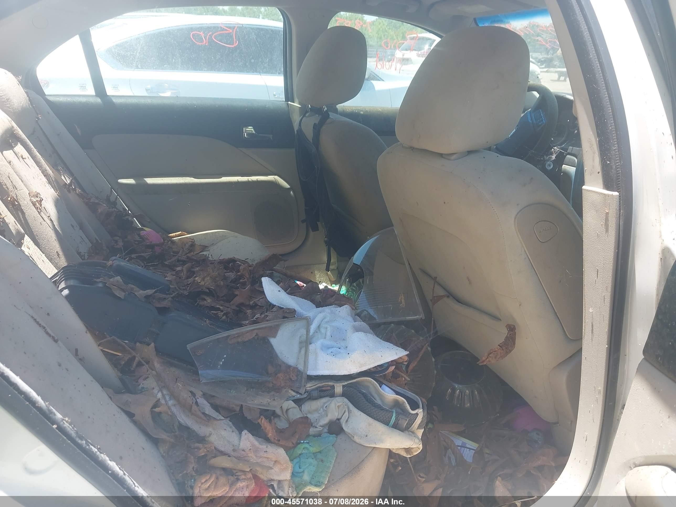 2009 Ford Fusion Se Белый vin: 3FAHP07159R178888