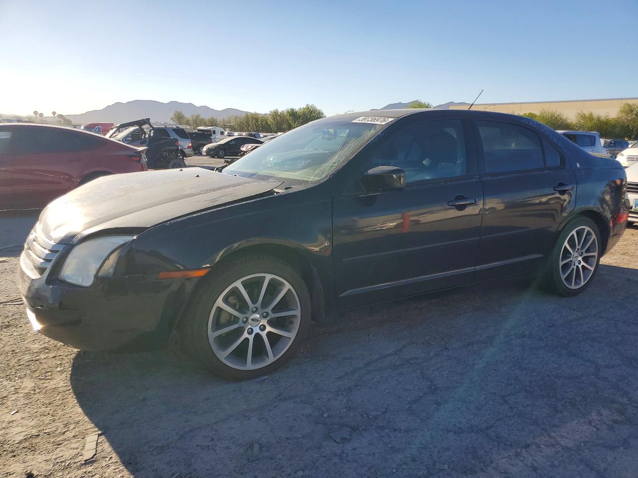 2009 Ford Fusion Se Черный vin: 3FAHP07159R197277