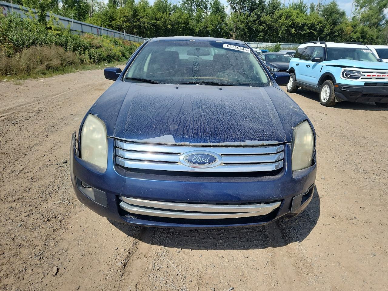 2006 Ford Fusion Se Blue vin: 3FAHP07166R200862