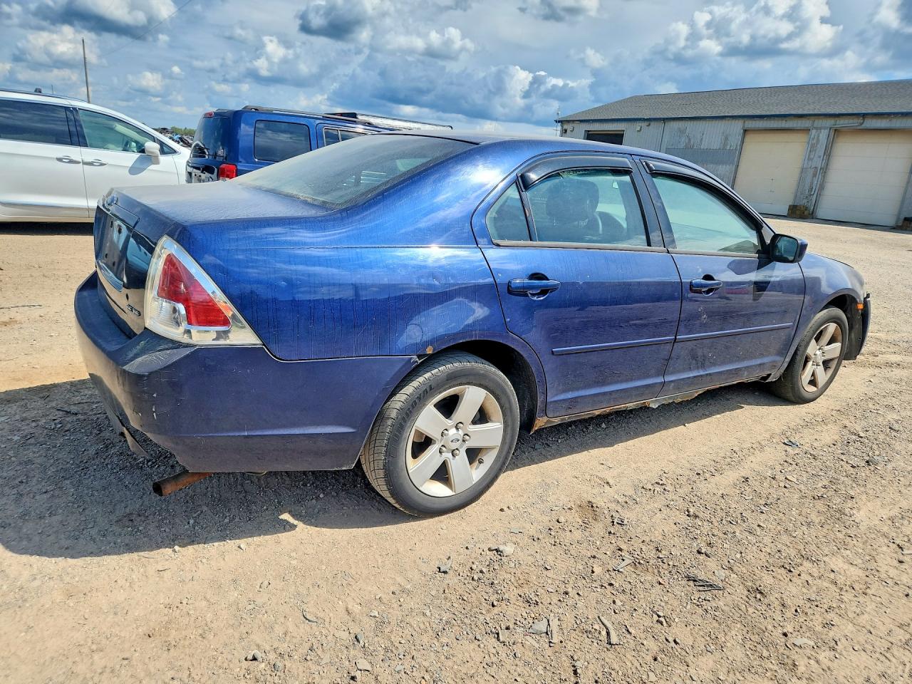 2006 Ford Fusion Se Blue vin: 3FAHP07166R200862