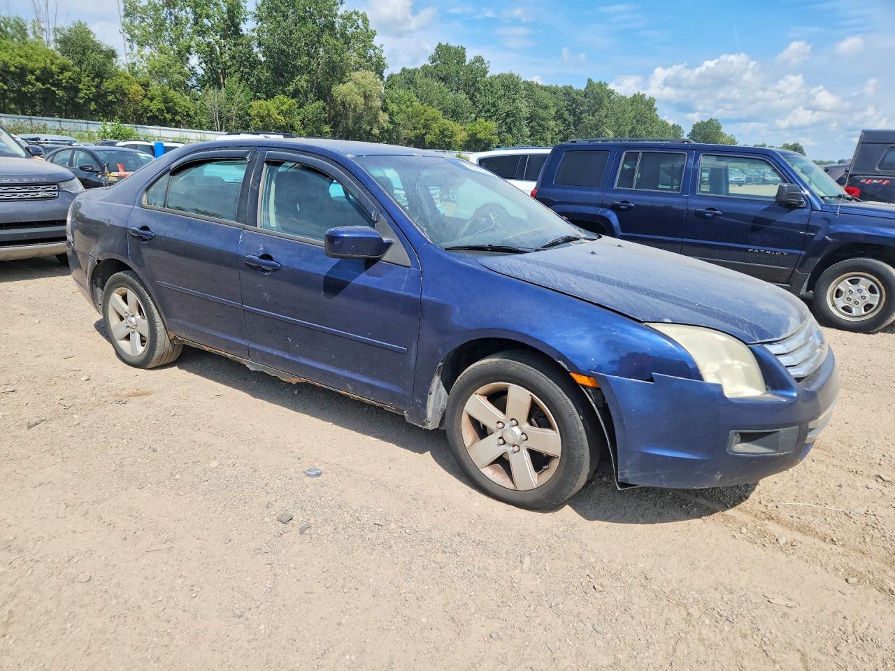 2006 Ford Fusion Se Blue vin: 3FAHP07166R200862
