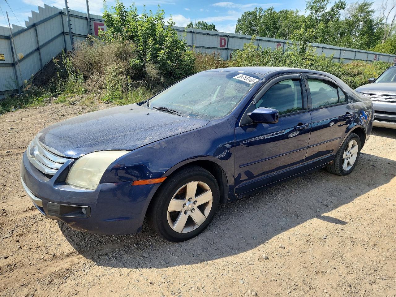 2006 Ford Fusion Se Blue vin: 3FAHP07166R200862