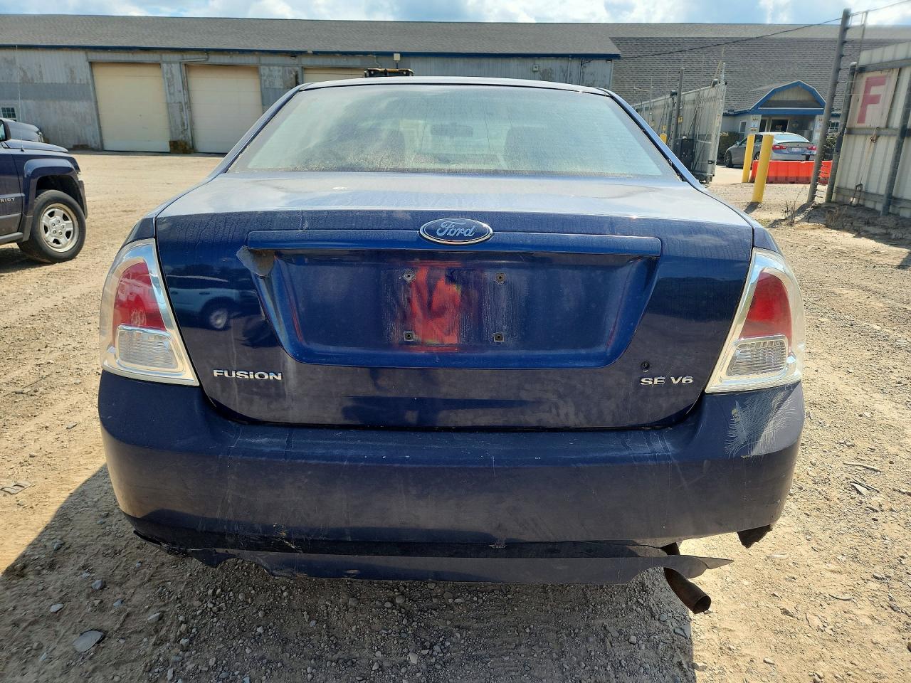 2006 Ford Fusion Se Blue vin: 3FAHP07166R200862