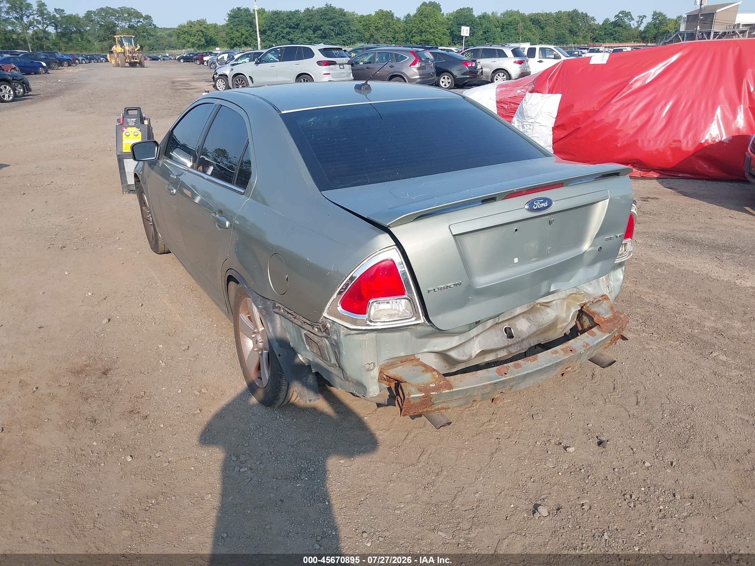 2008 Ford Fusion Se Gray vin: 3FAHP07168R225456