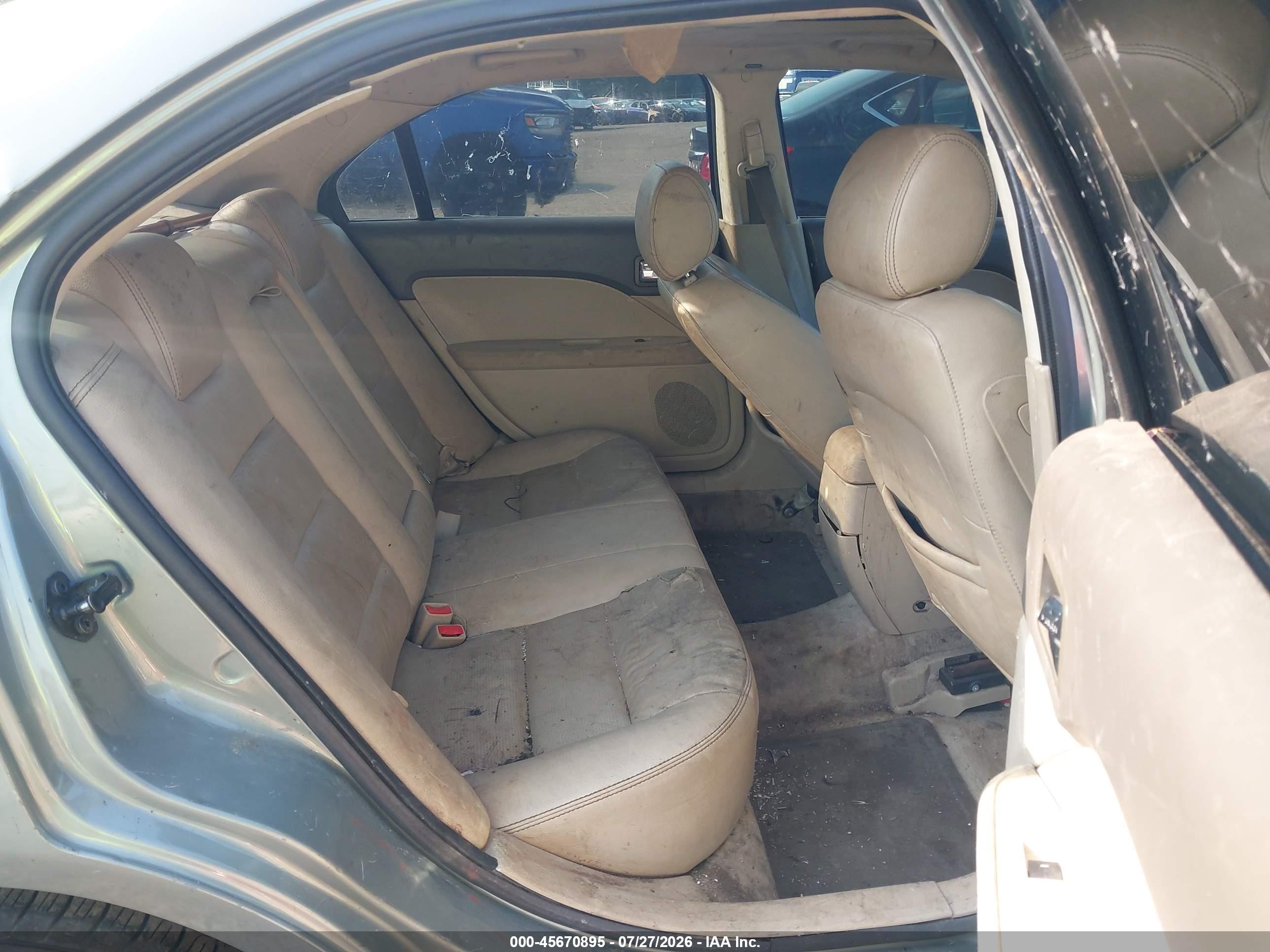 2008 Ford Fusion Se Gray vin: 3FAHP07168R225456