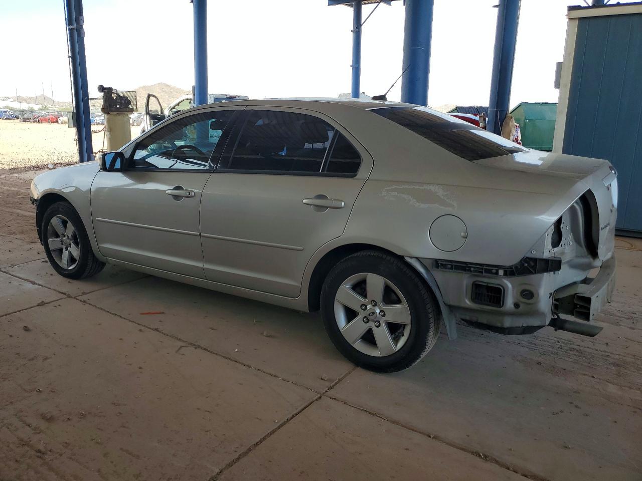 2008 Ford Fusion Se Silver vin: 3FAHP07168R248722