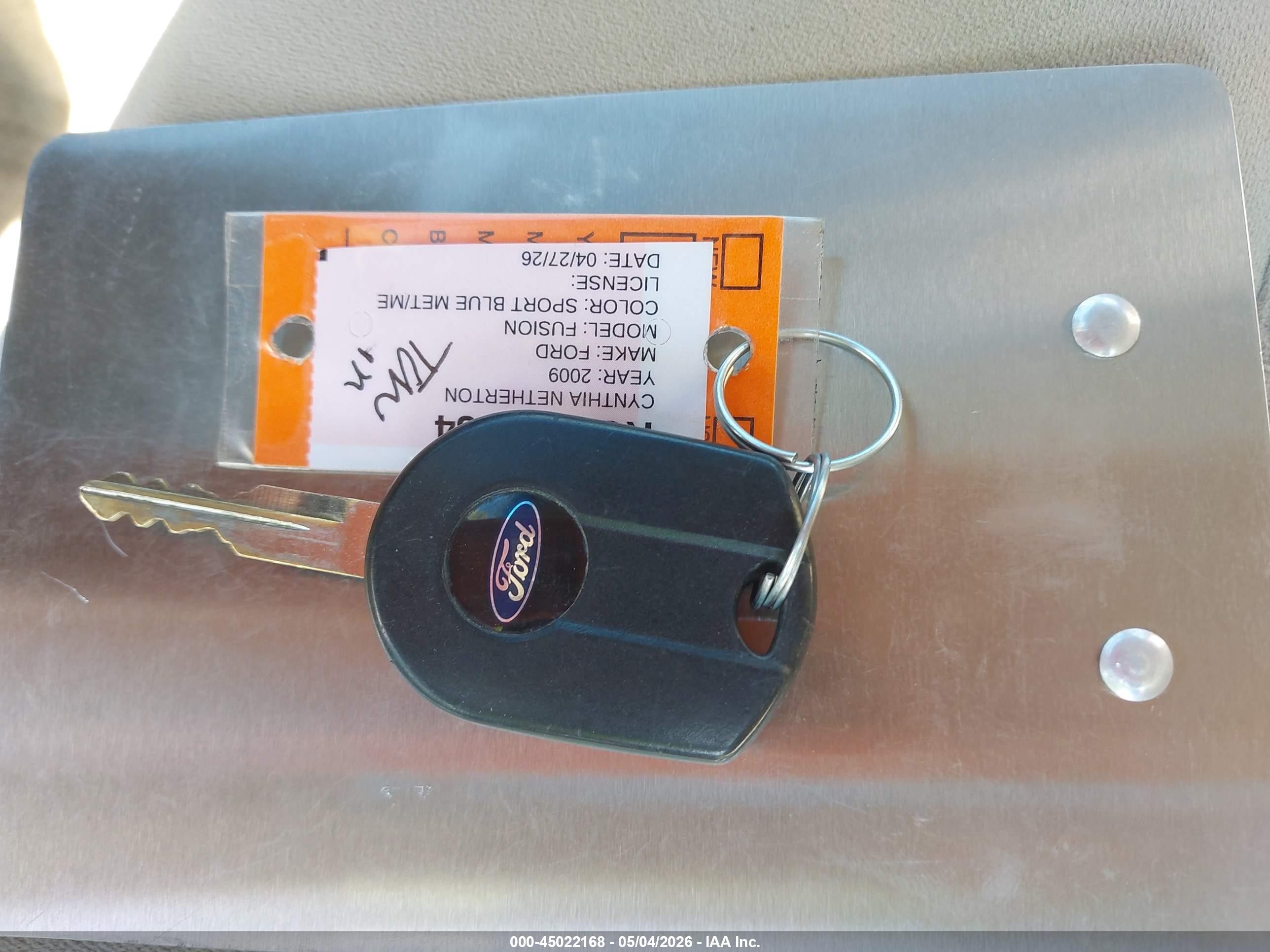 2009 Ford Fusion Se Синий vin: 3FAHP07169R103200