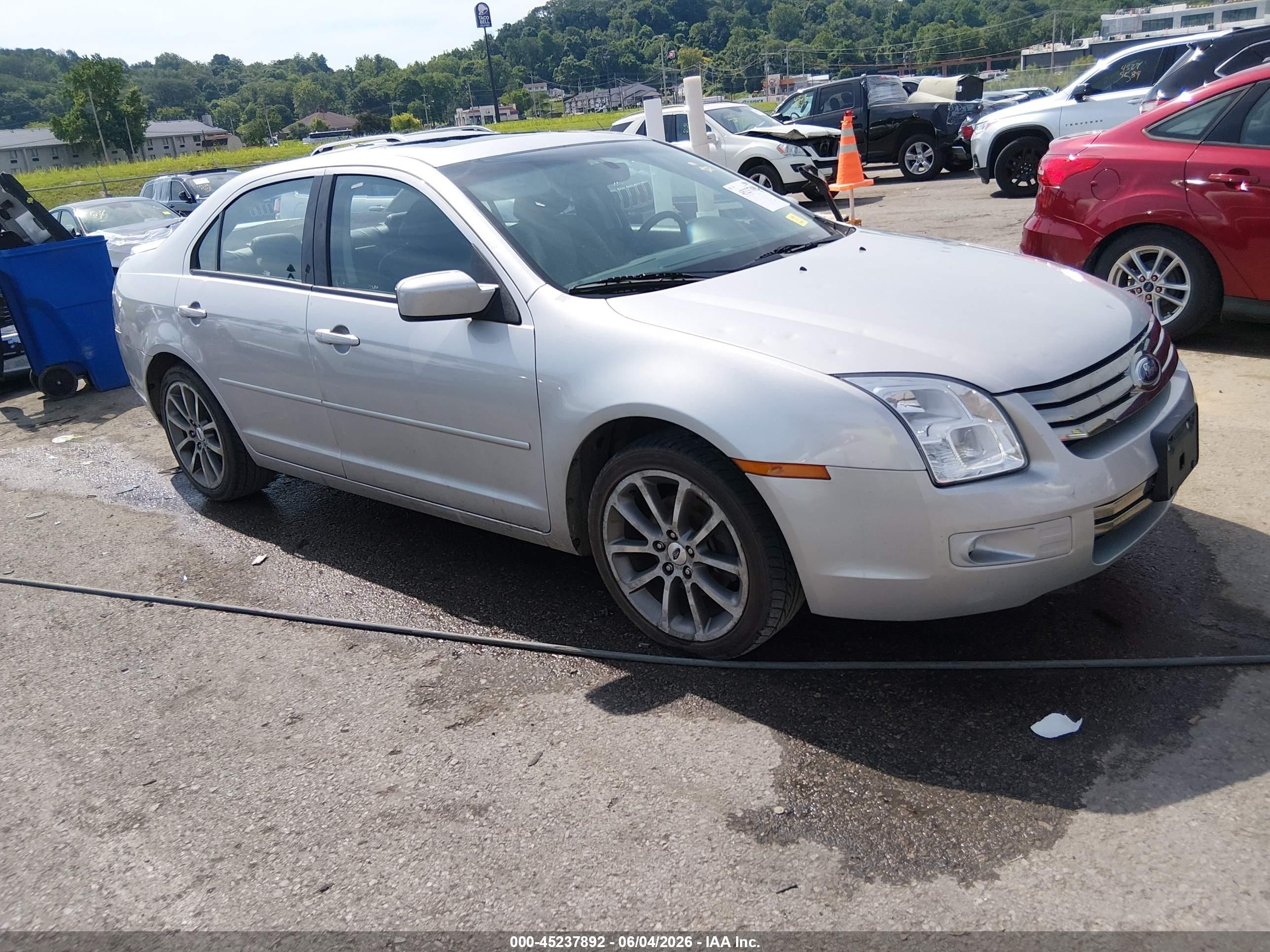 2009 Ford Fusion Se Silver vin: 3FAHP07169R169004