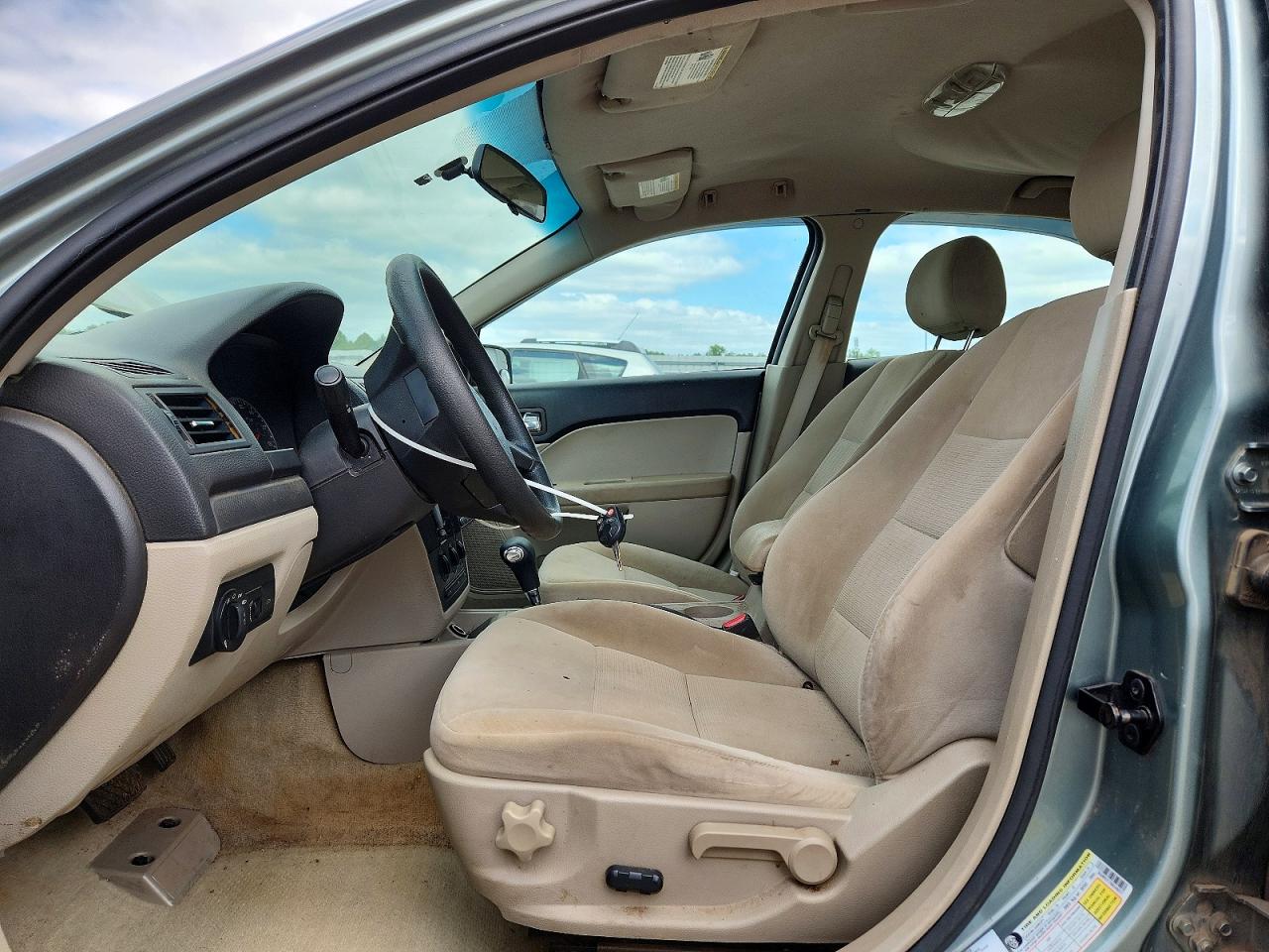 2006 Ford Fusion Se Gray vin: 3FAHP07176R248077