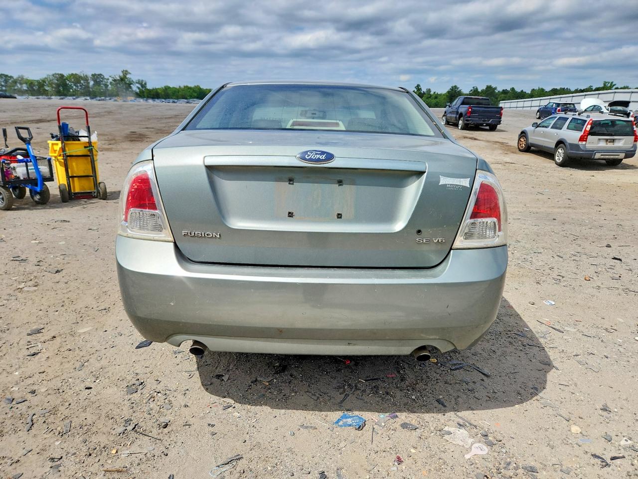 2006 Ford Fusion Se Gray vin: 3FAHP07176R248077