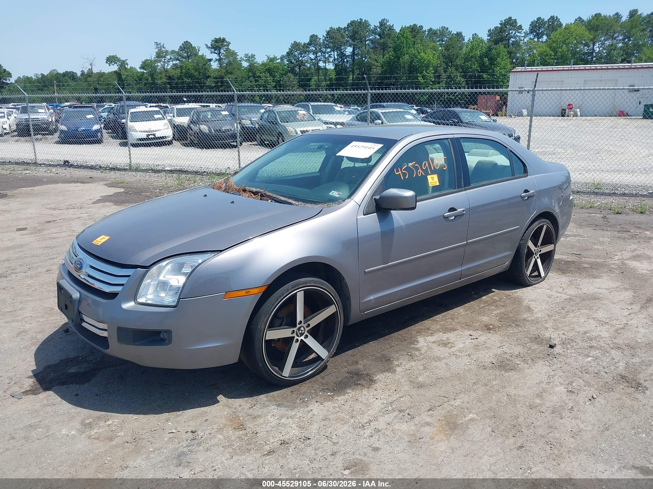 2007 Ford Fusion Se Gray vin: 3FAHP07177R110976