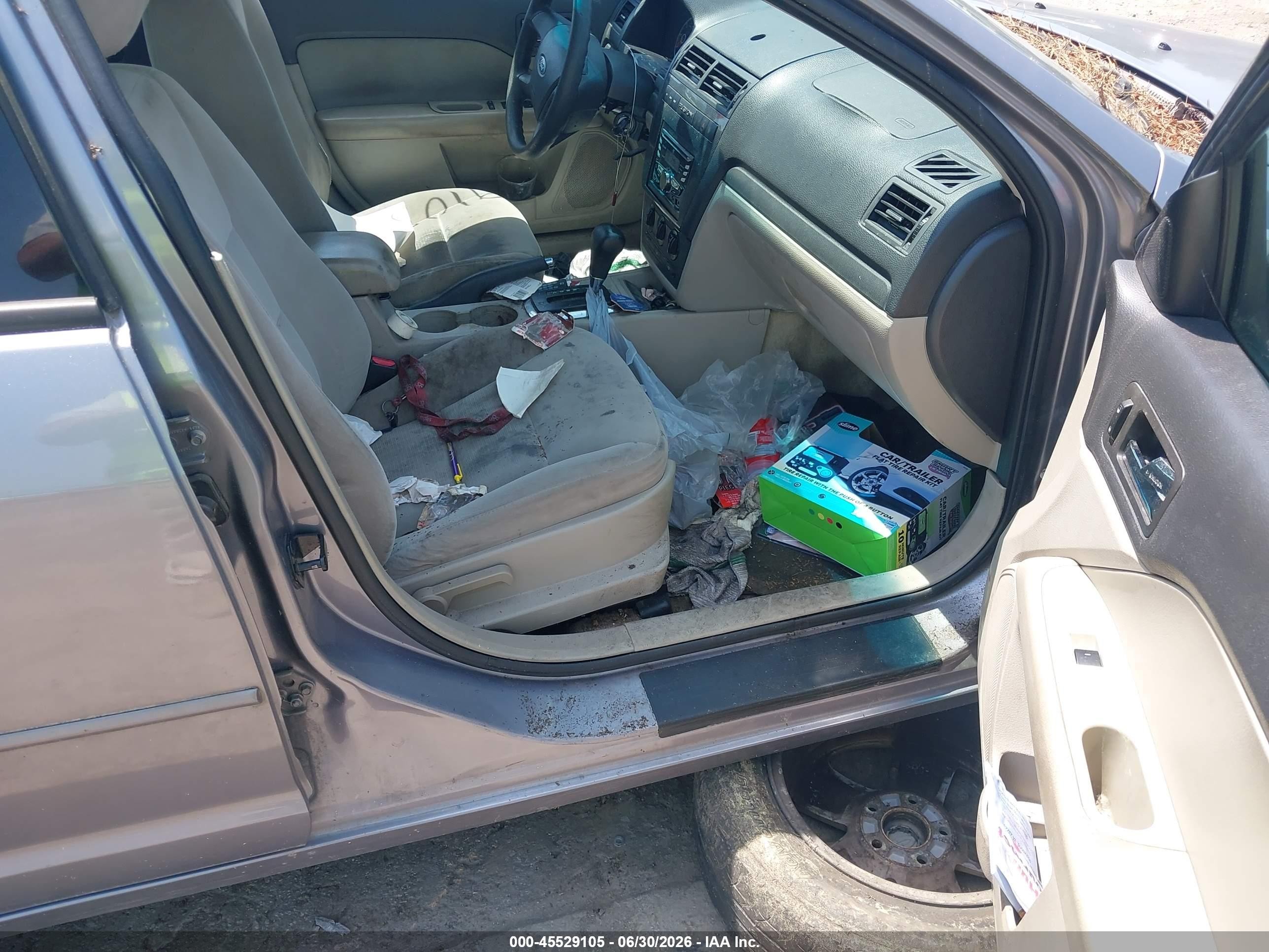 2007 Ford Fusion Se Gray vin: 3FAHP07177R110976