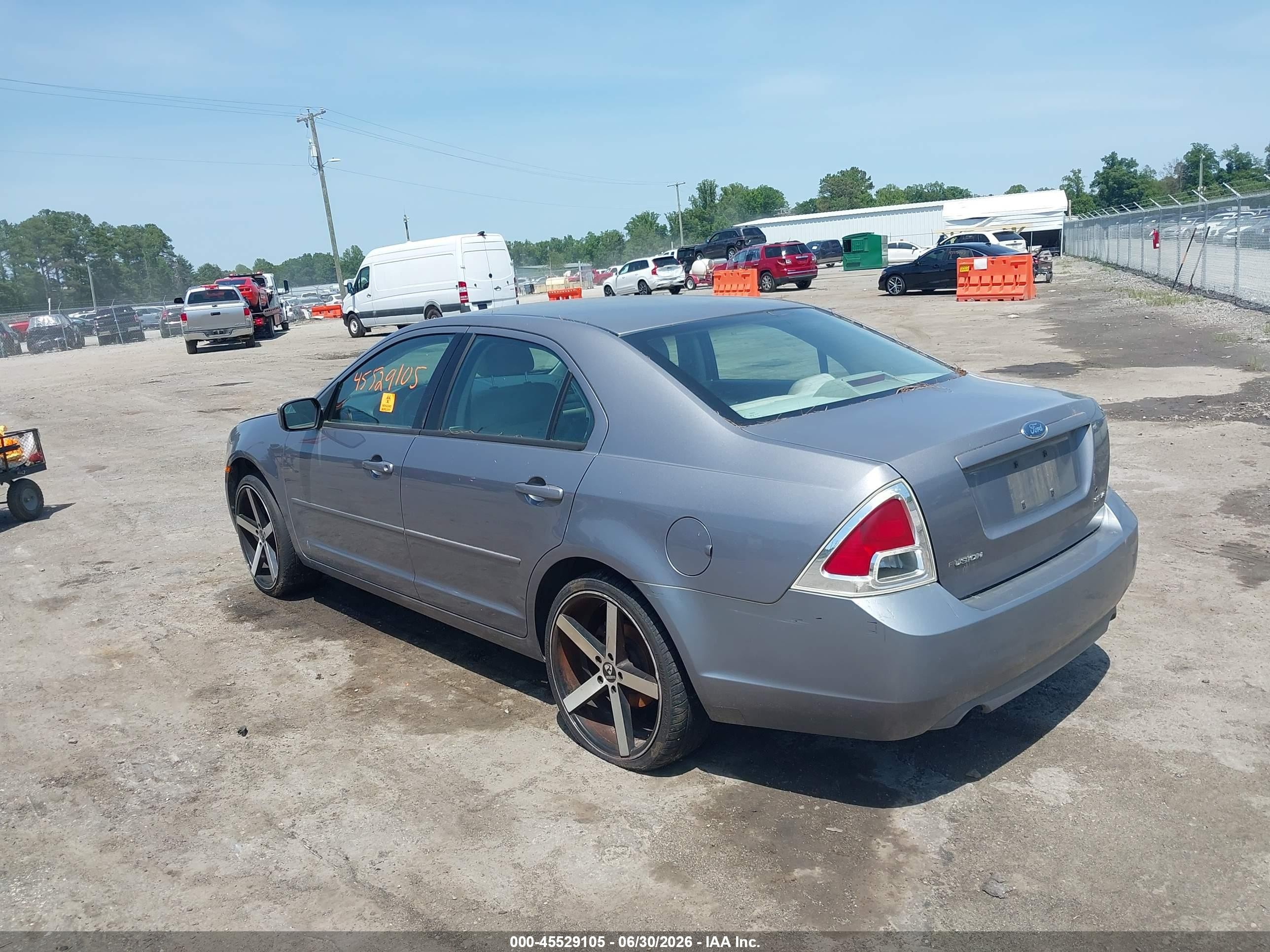 2007 Ford Fusion Se Gray vin: 3FAHP07177R110976