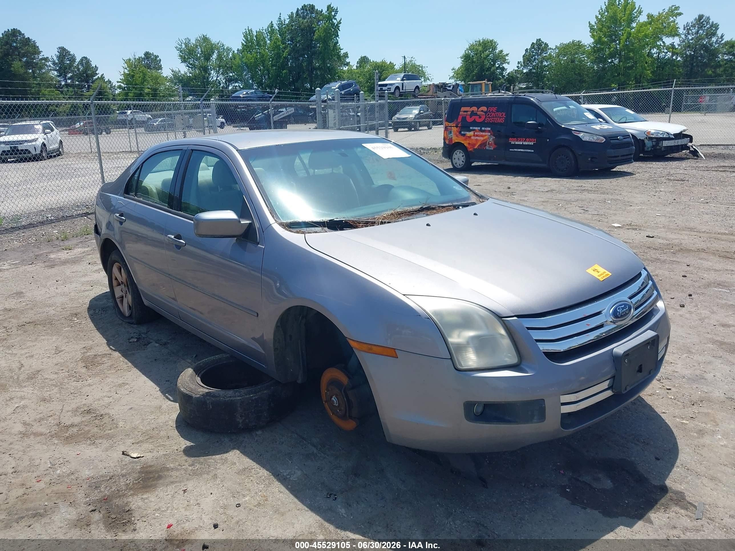 2007 Ford Fusion Se Gray vin: 3FAHP07177R110976