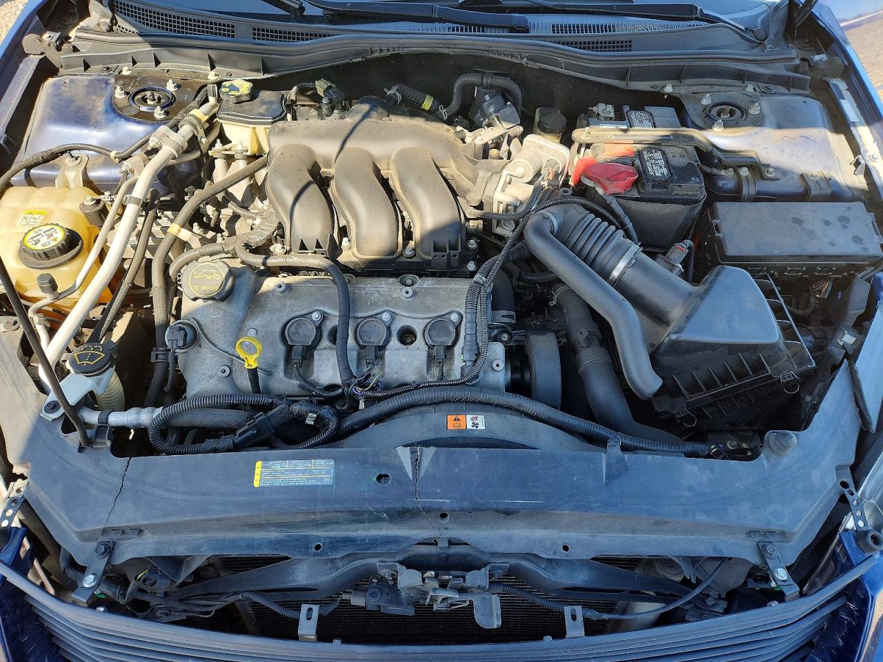 2007 Ford Fusion Se Blue vin: 3FAHP07177R237095