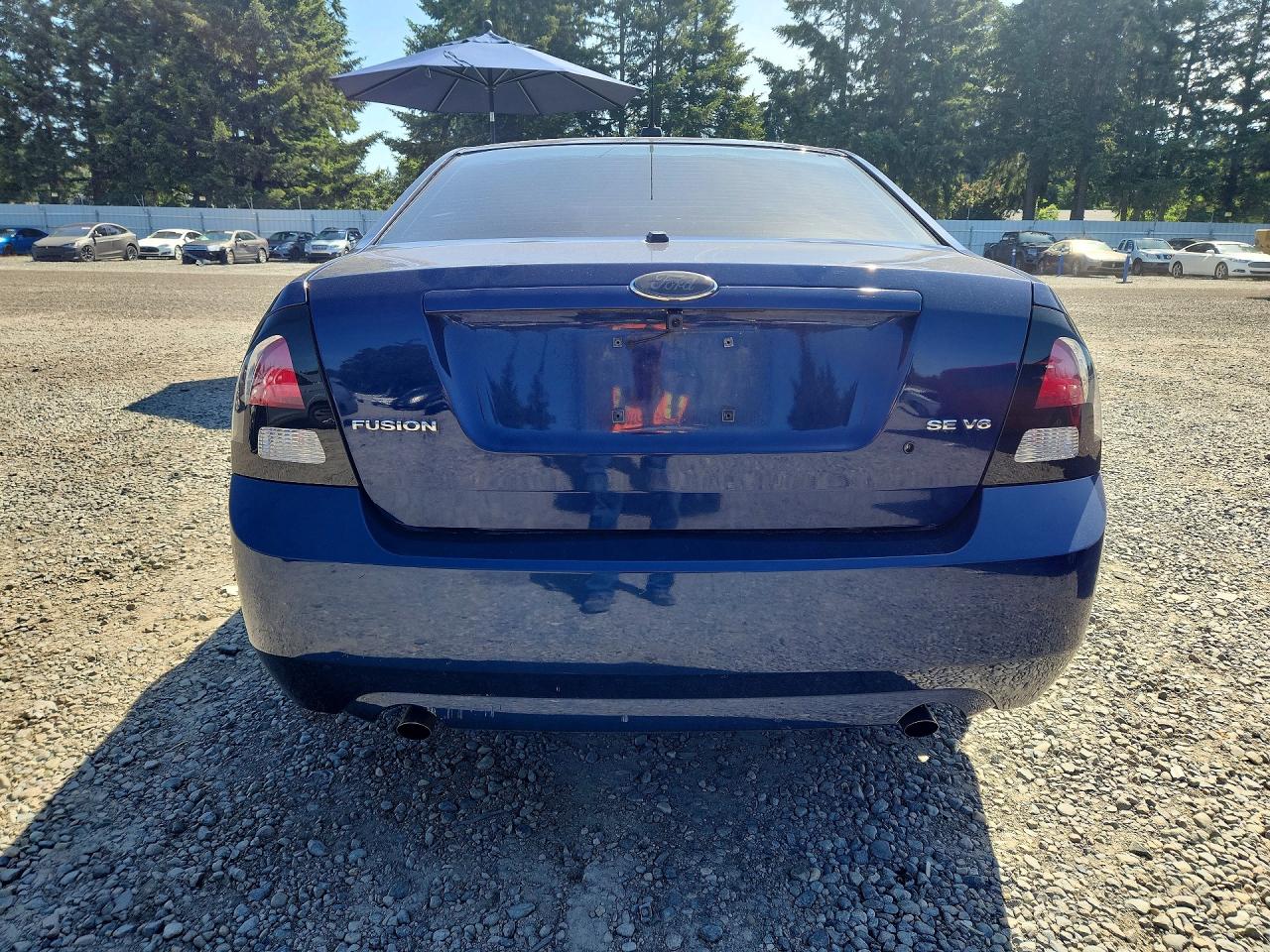 2007 Ford Fusion Se Blue vin: 3FAHP07177R237095