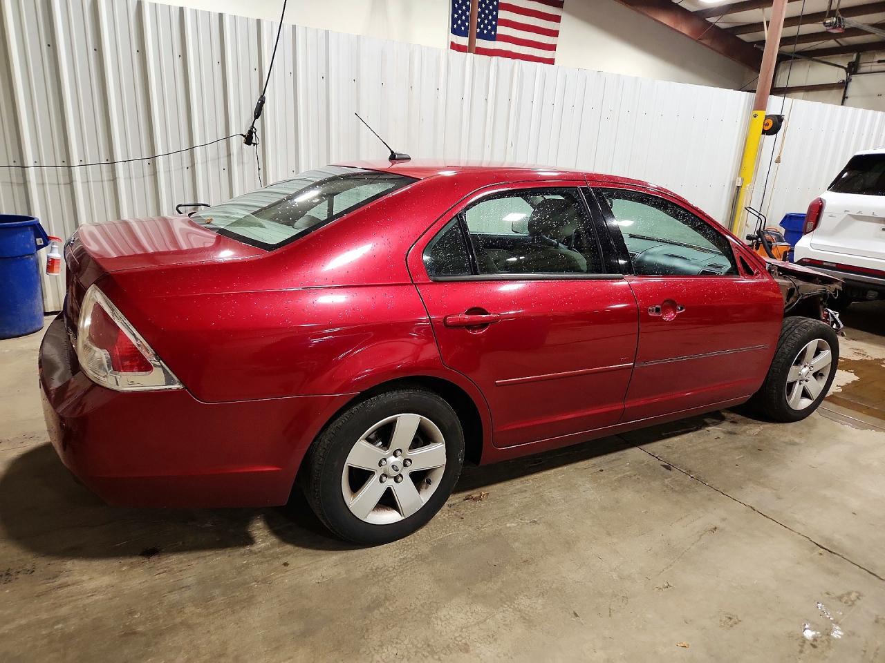 2008 Ford Fusion Se Red vin: 3FAHP07178R190085