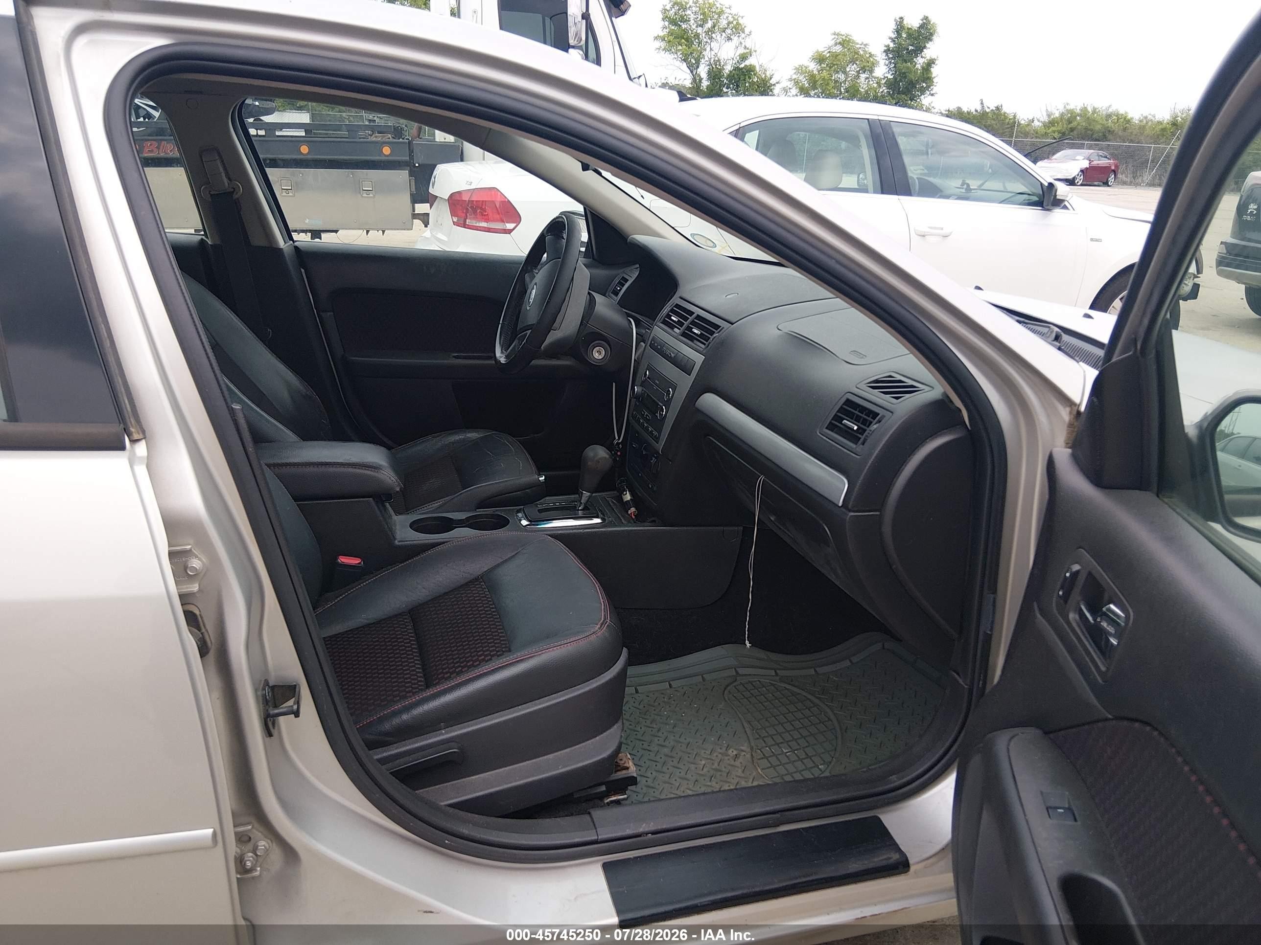 2008 Ford Fusion Se Gray vin: 3FAHP07178R197070