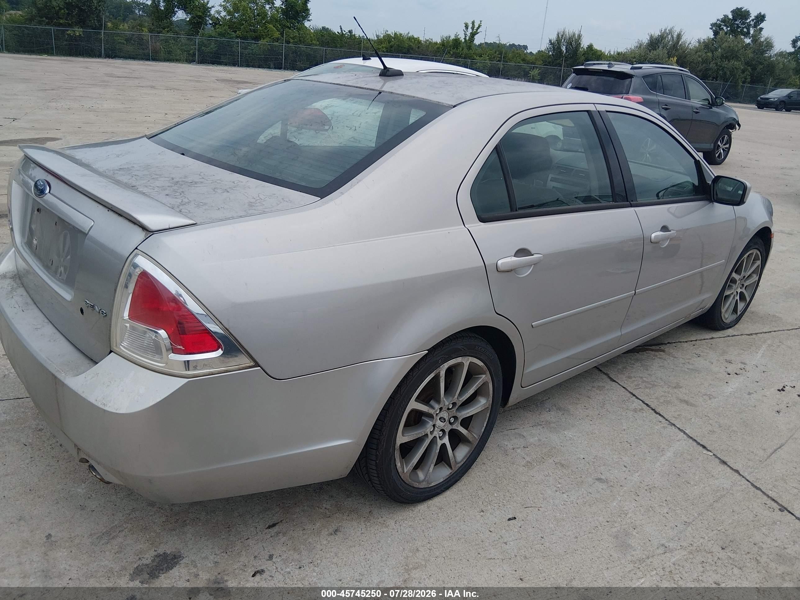 2008 Ford Fusion Se Gray vin: 3FAHP07178R197070